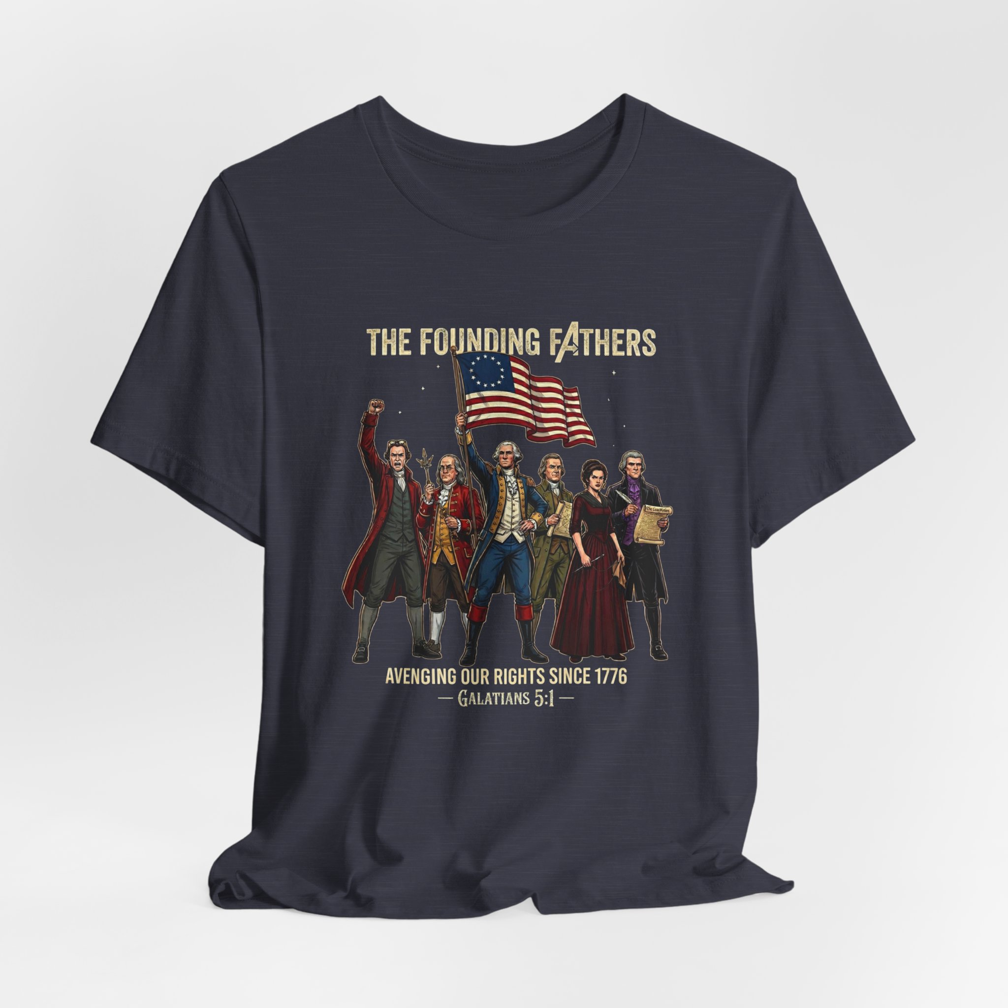 The Founding Fathers Tee — Avengers × America 250 × Galatians 5:1 26 The Founding Fathers Tee — Avengers × America 250 × Galatians 5:1 - Image 26