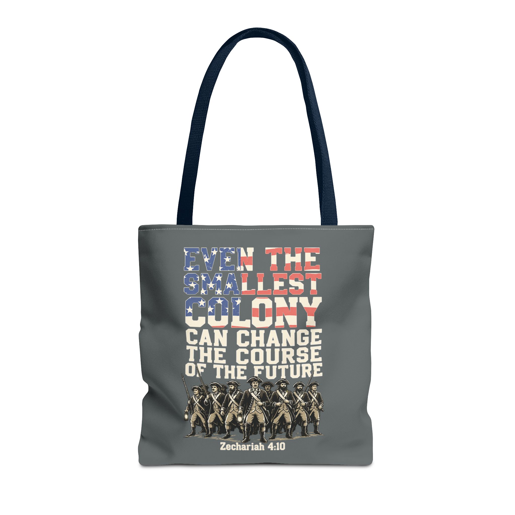 The Smallest Colony Tote Bag — Lord of the Rings × America 250 × Zechariah 4:10 92 The Smallest Colony Tote Bag — Lord of the Rings × America 250 × Zechariah 4:10 - Image 92
