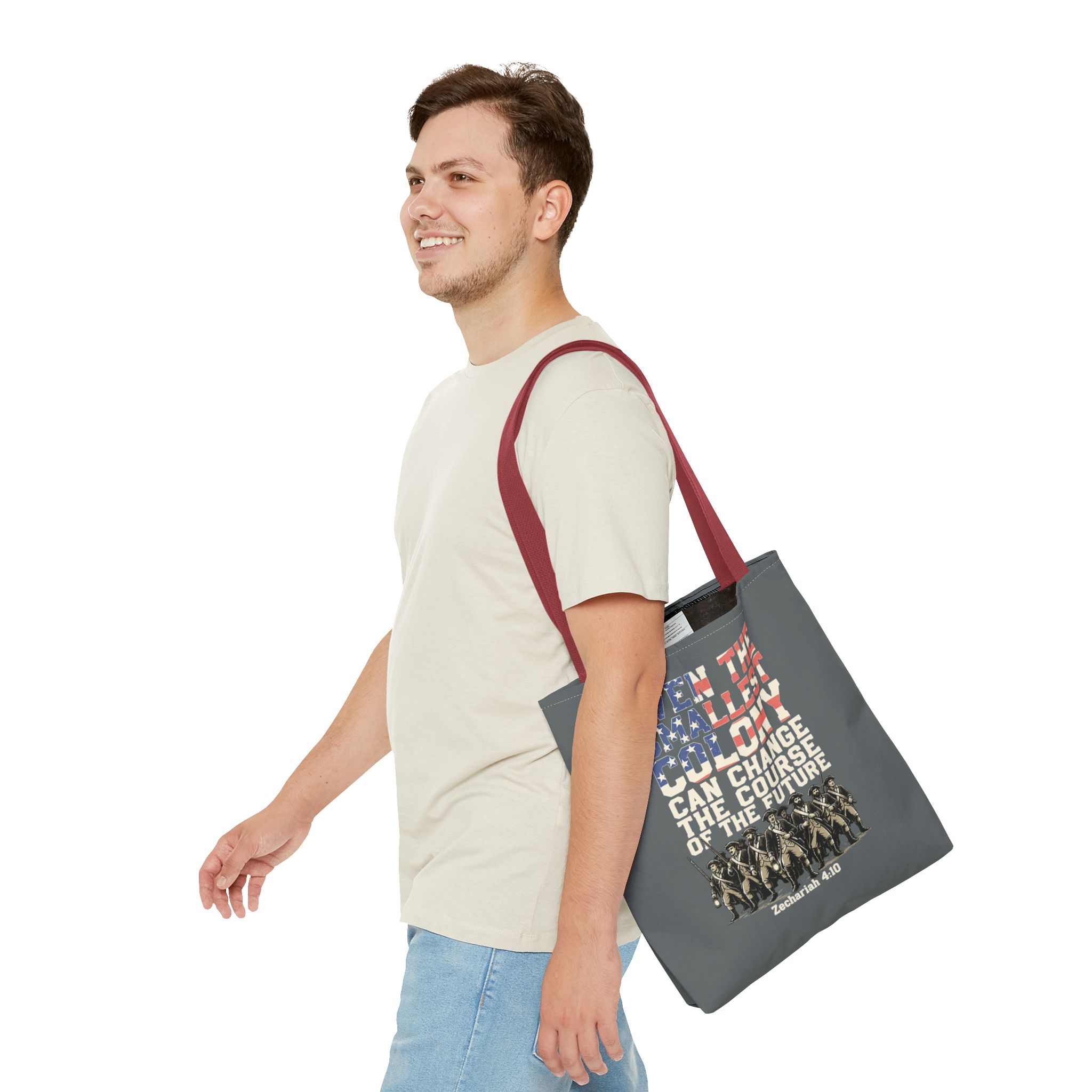 The Smallest Colony Tote Bag — Lord of the Rings × America 250 × Zechariah 4:10 30 The Smallest Colony Tote Bag — Lord of the Rings × America 250 × Zechariah 4:10 - Image 30