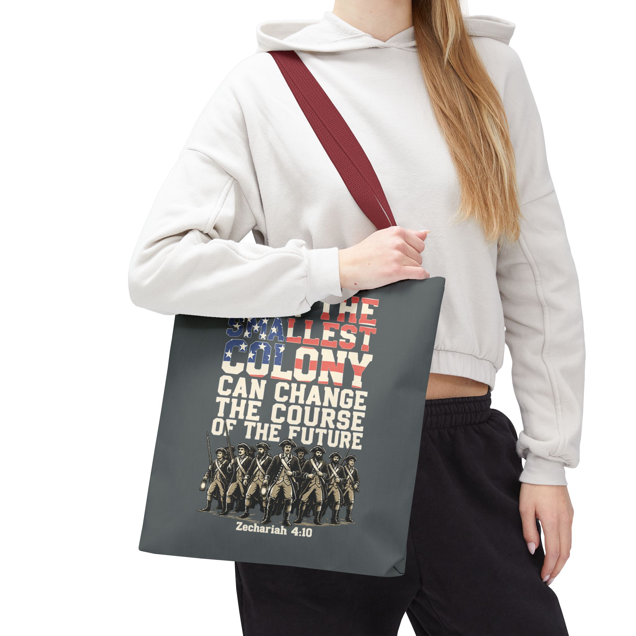 The Smallest Colony Tote Bag — Lord of the Rings × America 250 × Zechariah 4:10 34 The Smallest Colony Tote Bag — Lord of the Rings × America 250 × Zechariah 4:10 - Image 34