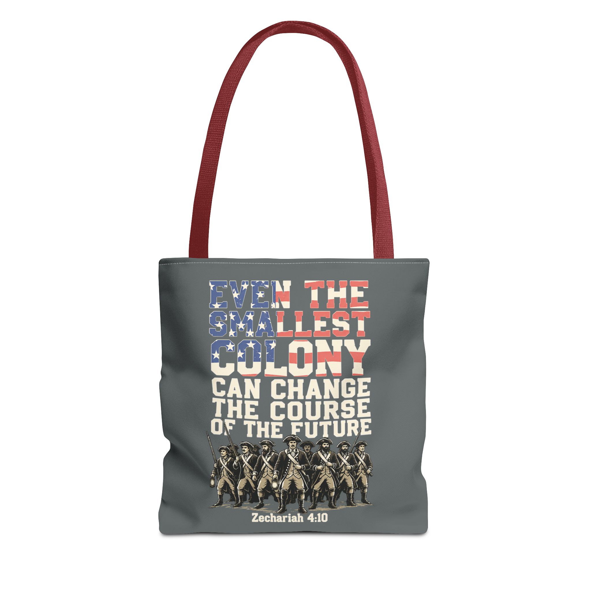 The Smallest Colony Tote Bag — Lord of the Rings × America 250 × Zechariah 4:10 22 The Smallest Colony Tote Bag — Lord of the Rings × America 250 × Zechariah 4:10 - Image 22