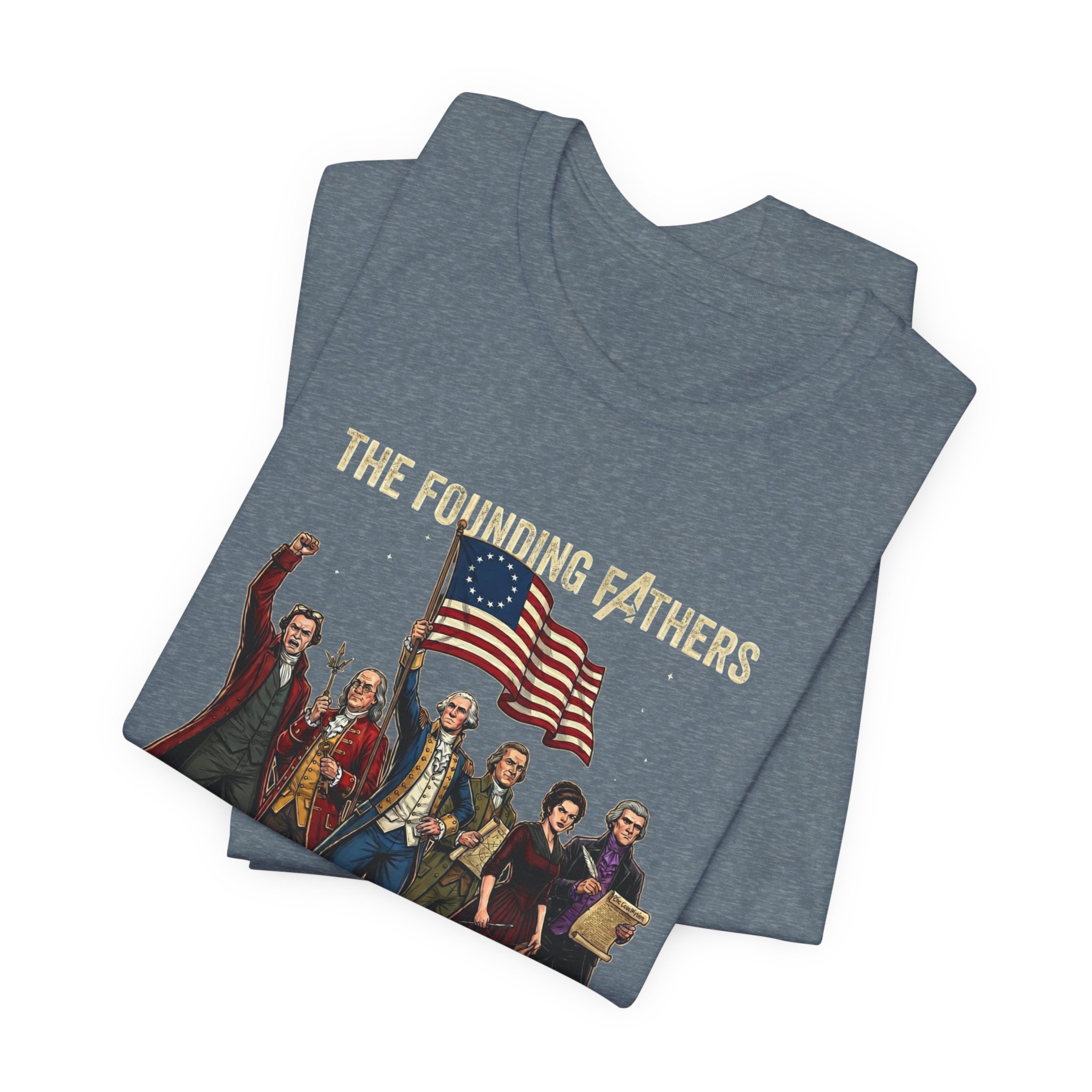 The Founding Fathers Tee — Avengers × America 250 × Galatians 5:1 17 The Founding Fathers Tee — Avengers × America 250 × Galatians 5:1 - Image 17