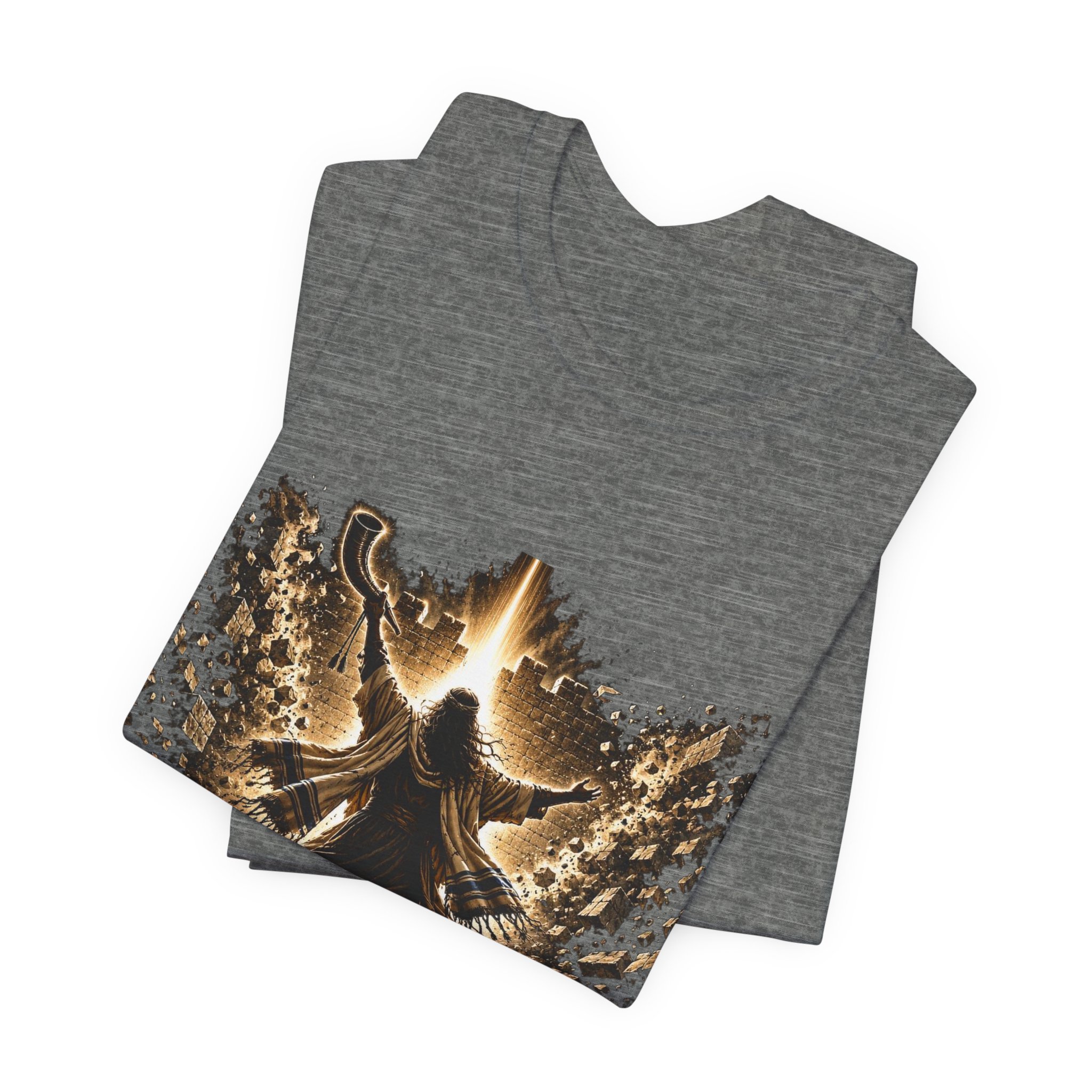 Breaking The Walls Down Tee — Joshua 6 × WWE 7 Breaking The Walls Down Tee — Joshua 6 × WWE - Image 7