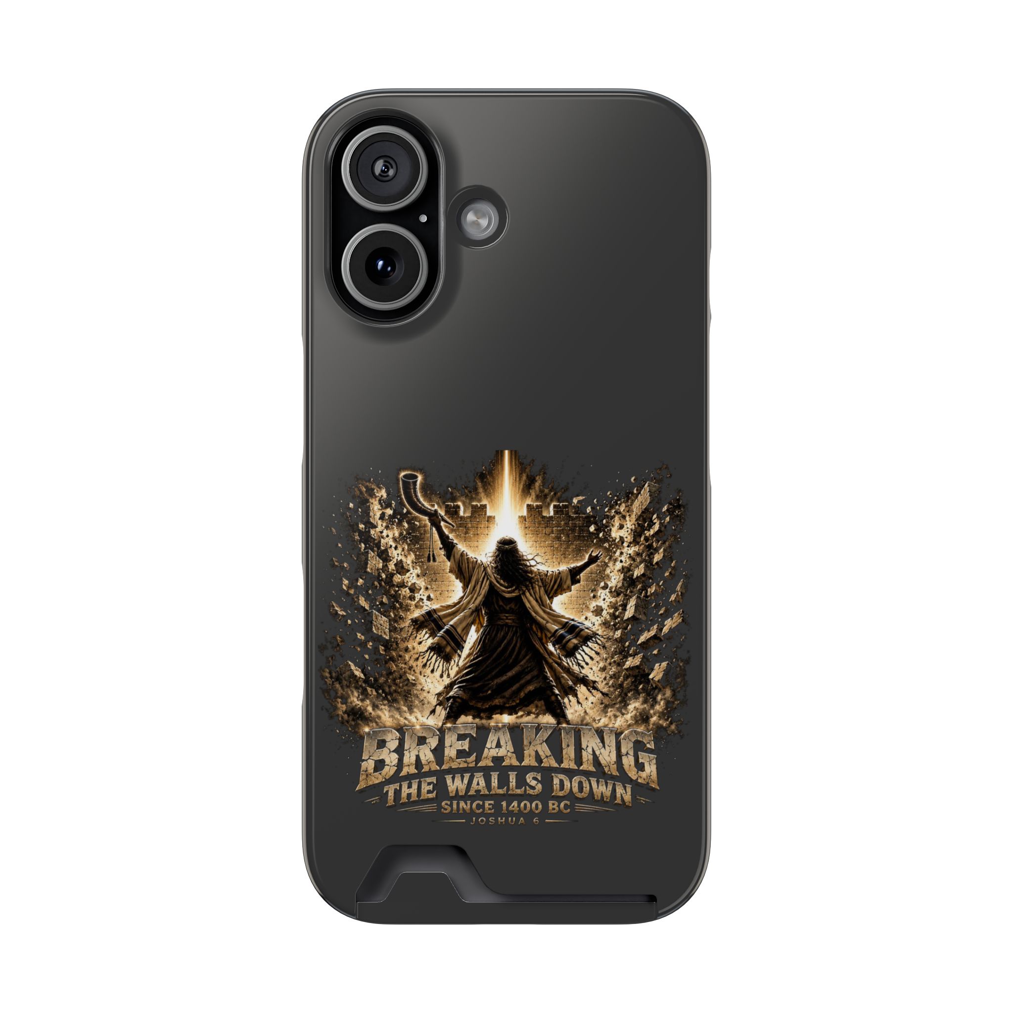 Breaking The Walls Down Phone Case — Joshua 6 × WWE 105 Breaking The Walls Down Phone Case — Joshua 6 × WWE - Image 105
