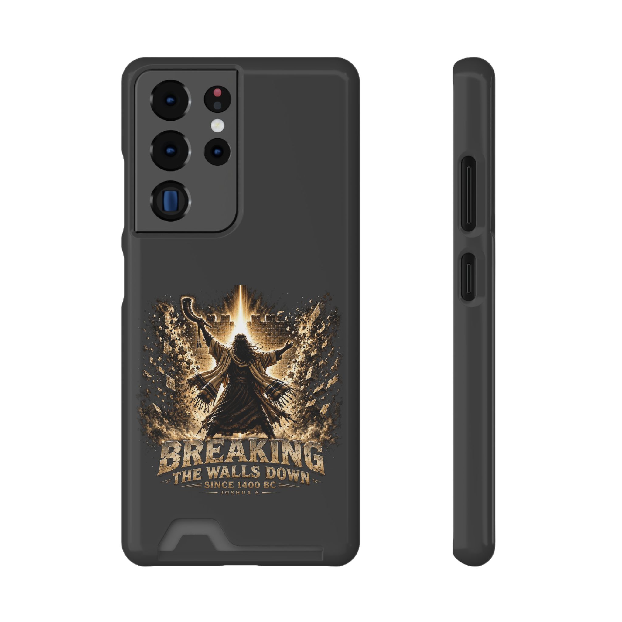 Breaking The Walls Down Phone Case — Joshua 6 × WWE 91 Breaking The Walls Down Phone Case — Joshua 6 × WWE - Image 91
