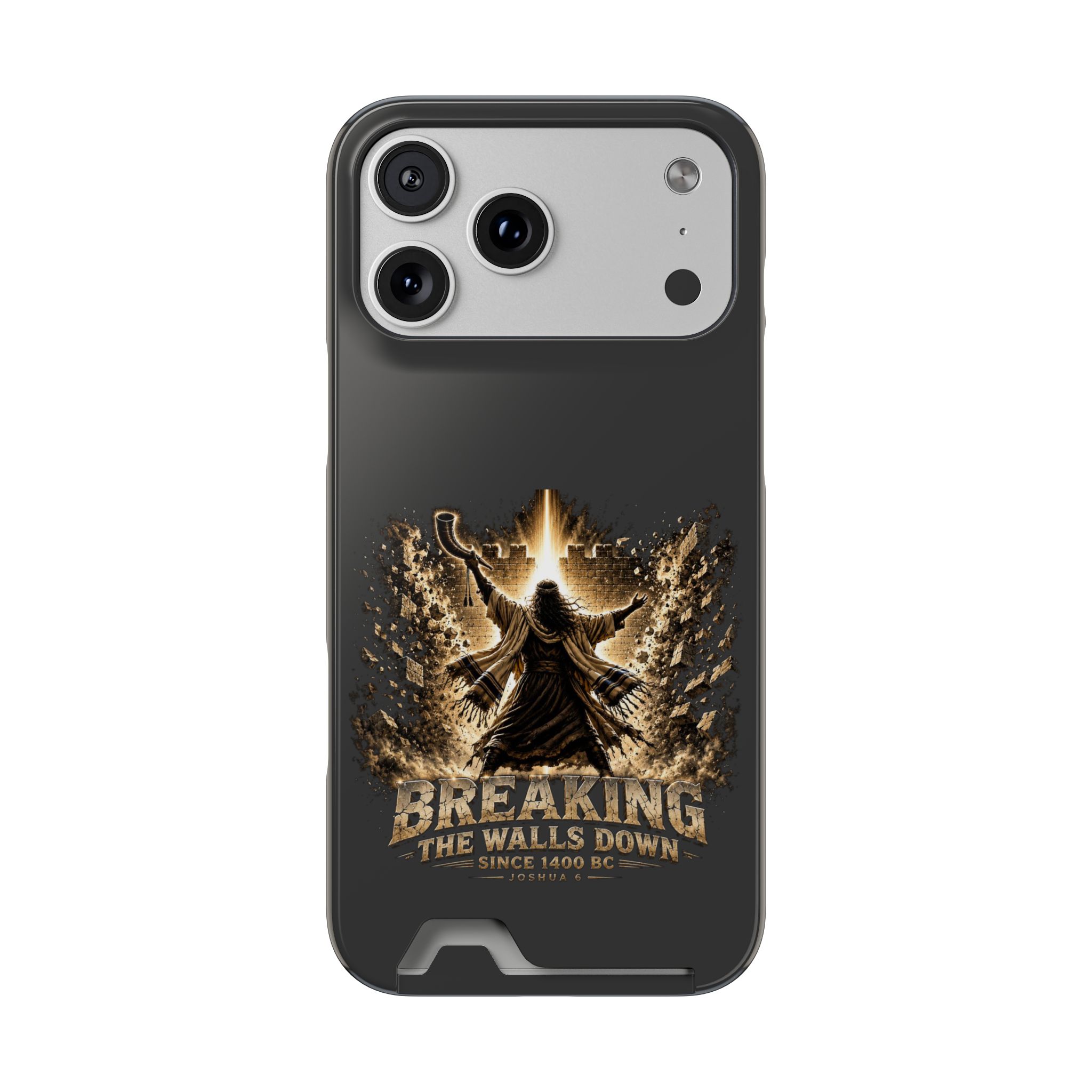 Breaking The Walls Down Phone Case — Joshua 6 × WWE 108 Breaking The Walls Down Phone Case — Joshua 6 × WWE - Image 108