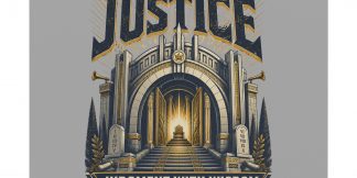 Hall of Justice Mouse Pad — 1 Kings 7:7 × SuperFriends