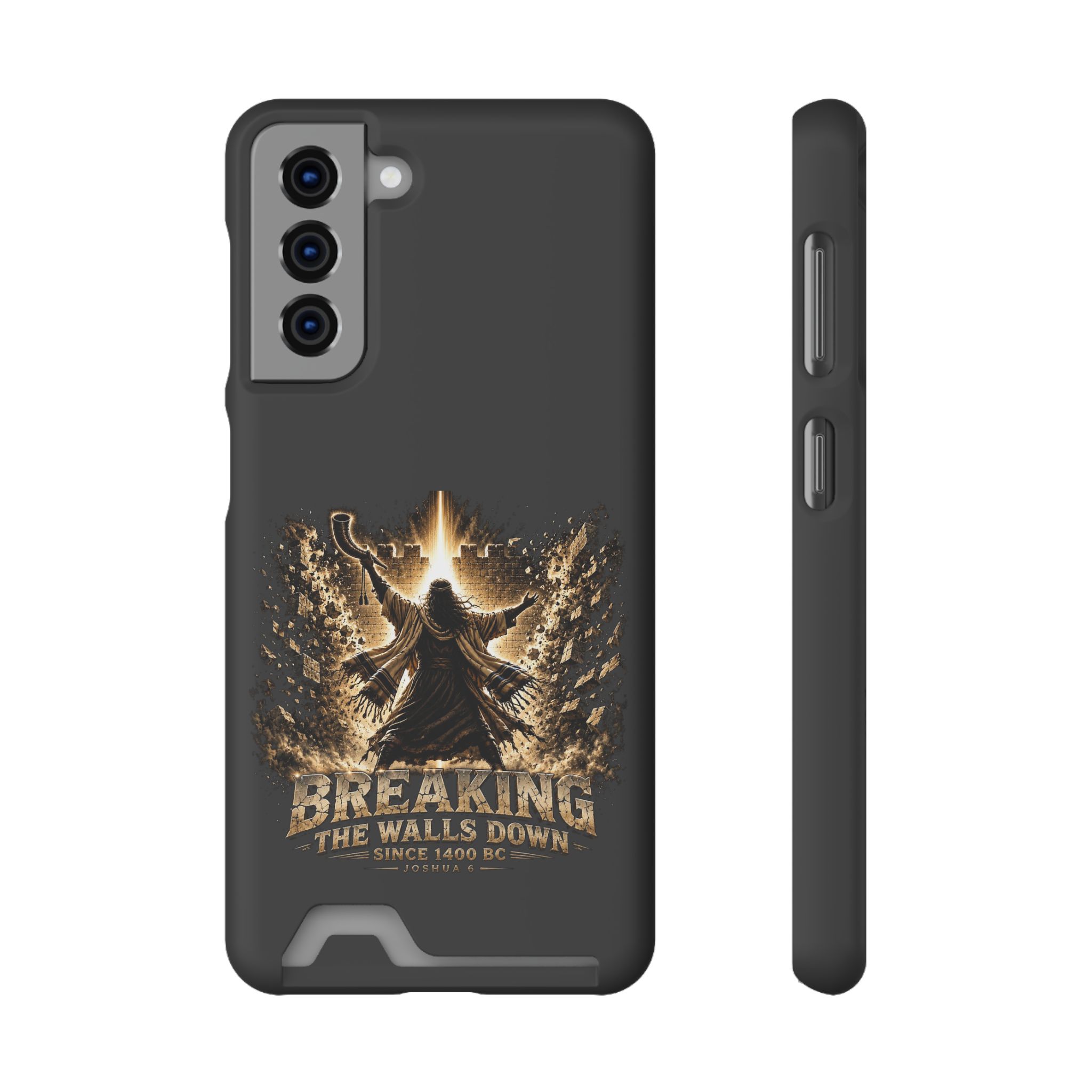 Breaking The Walls Down Phone Case — Joshua 6 × WWE 76 Breaking The Walls Down Phone Case — Joshua 6 × WWE - Image 76