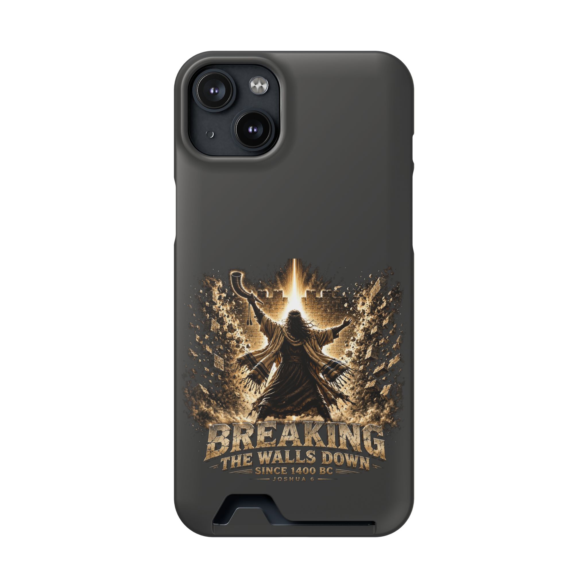 Breaking The Walls Down Phone Case — Joshua 6 × WWE 111 Breaking The Walls Down Phone Case — Joshua 6 × WWE - Image 111