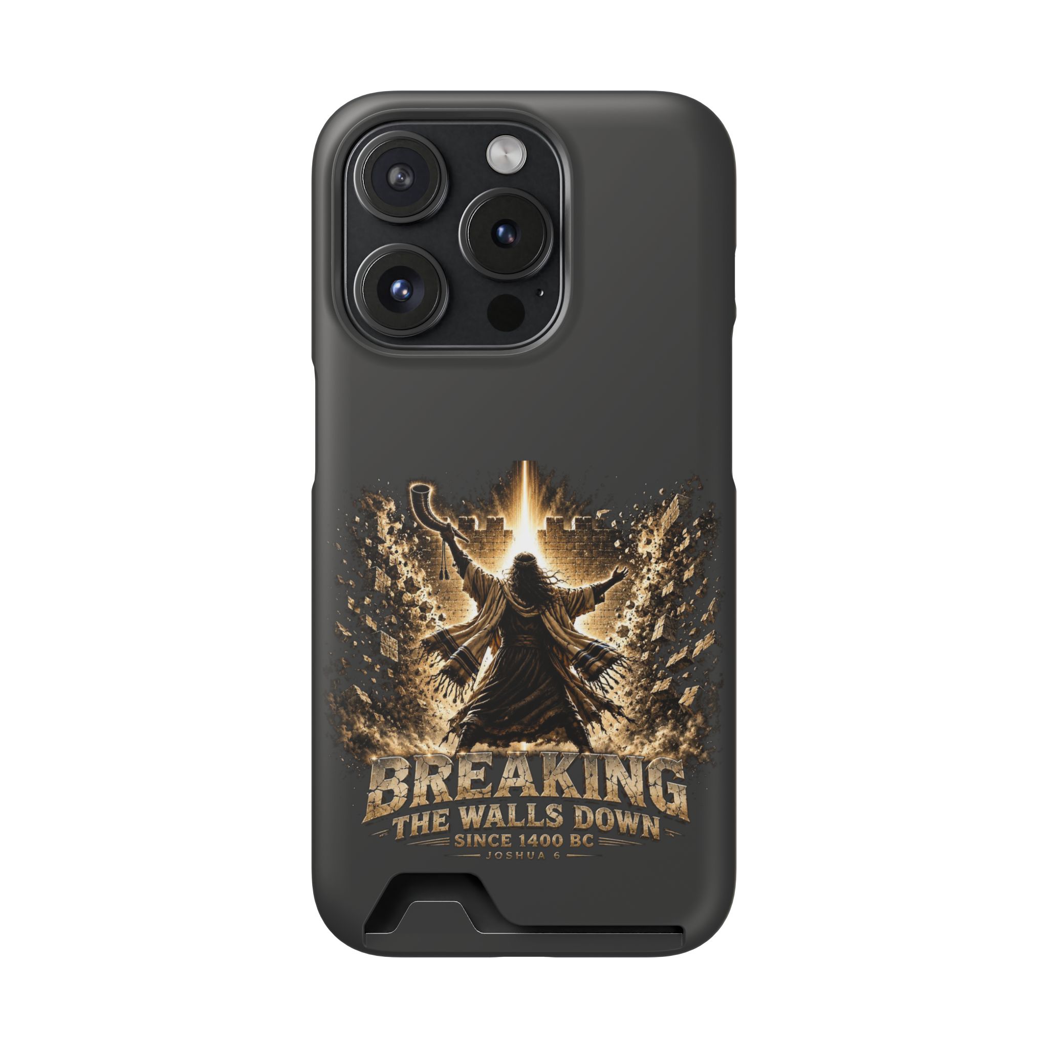Breaking The Walls Down Phone Case — Joshua 6 × WWE 120 Breaking The Walls Down Phone Case — Joshua 6 × WWE - Image 120