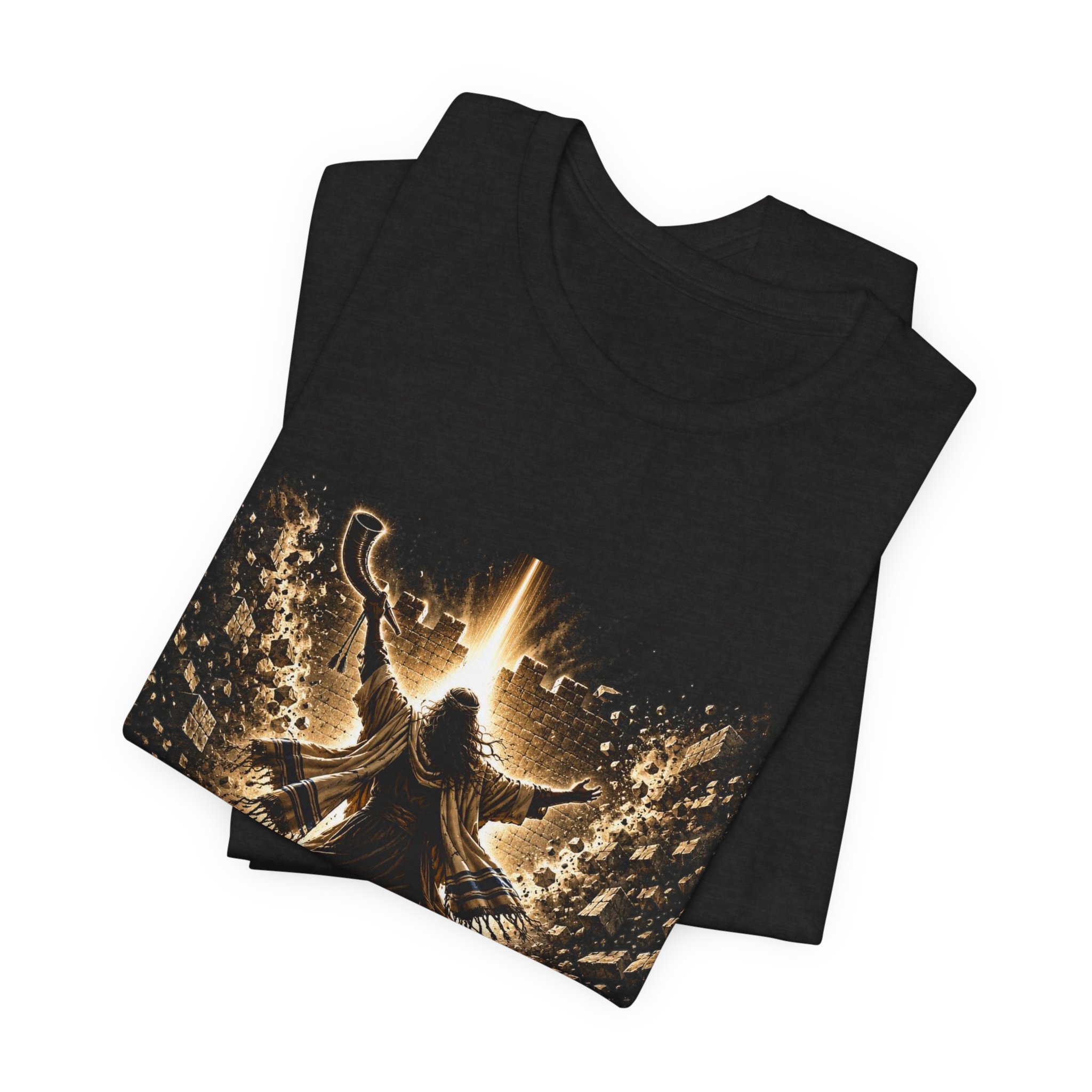 Breaking The Walls Down Tee — Joshua 6 × WWE 19 Breaking The Walls Down Tee — Joshua 6 × WWE - Image 19