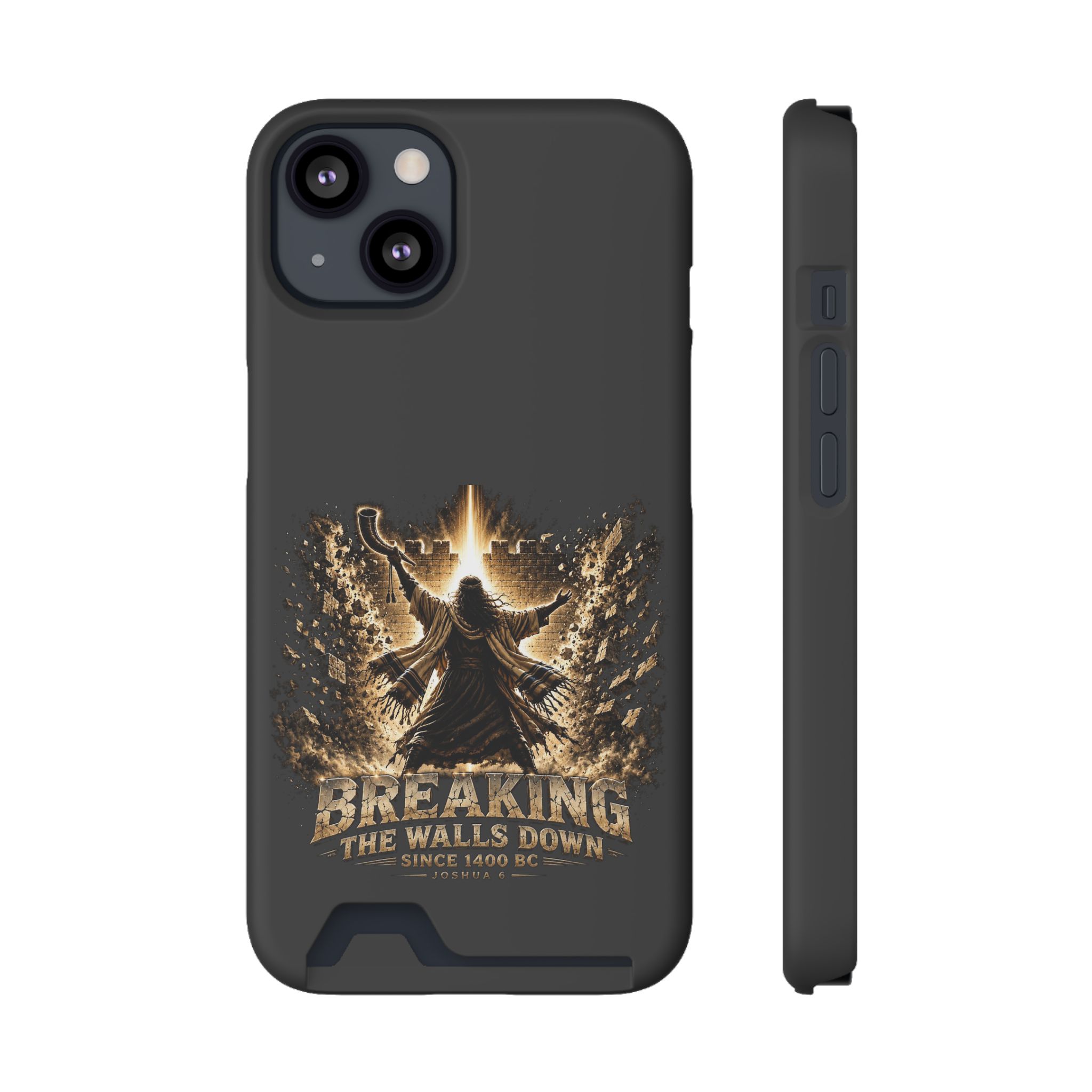 Breaking The Walls Down Phone Case — Joshua 6 × WWE 36 Breaking The Walls Down Phone Case — Joshua 6 × WWE - Image 36