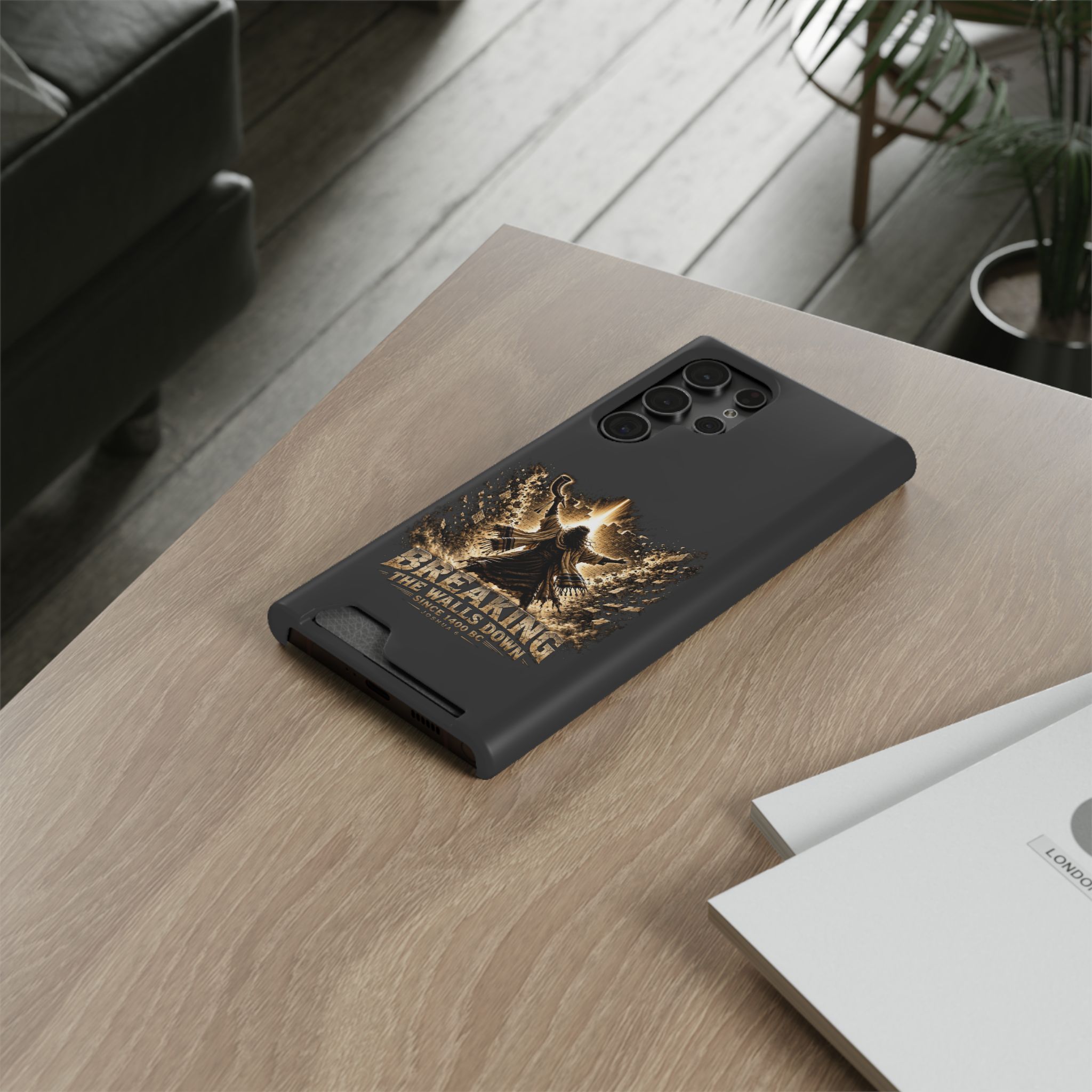 Breaking The Walls Down Phone Case — Joshua 6 × WWE 30 Breaking The Walls Down Phone Case — Joshua 6 × WWE - Image 30