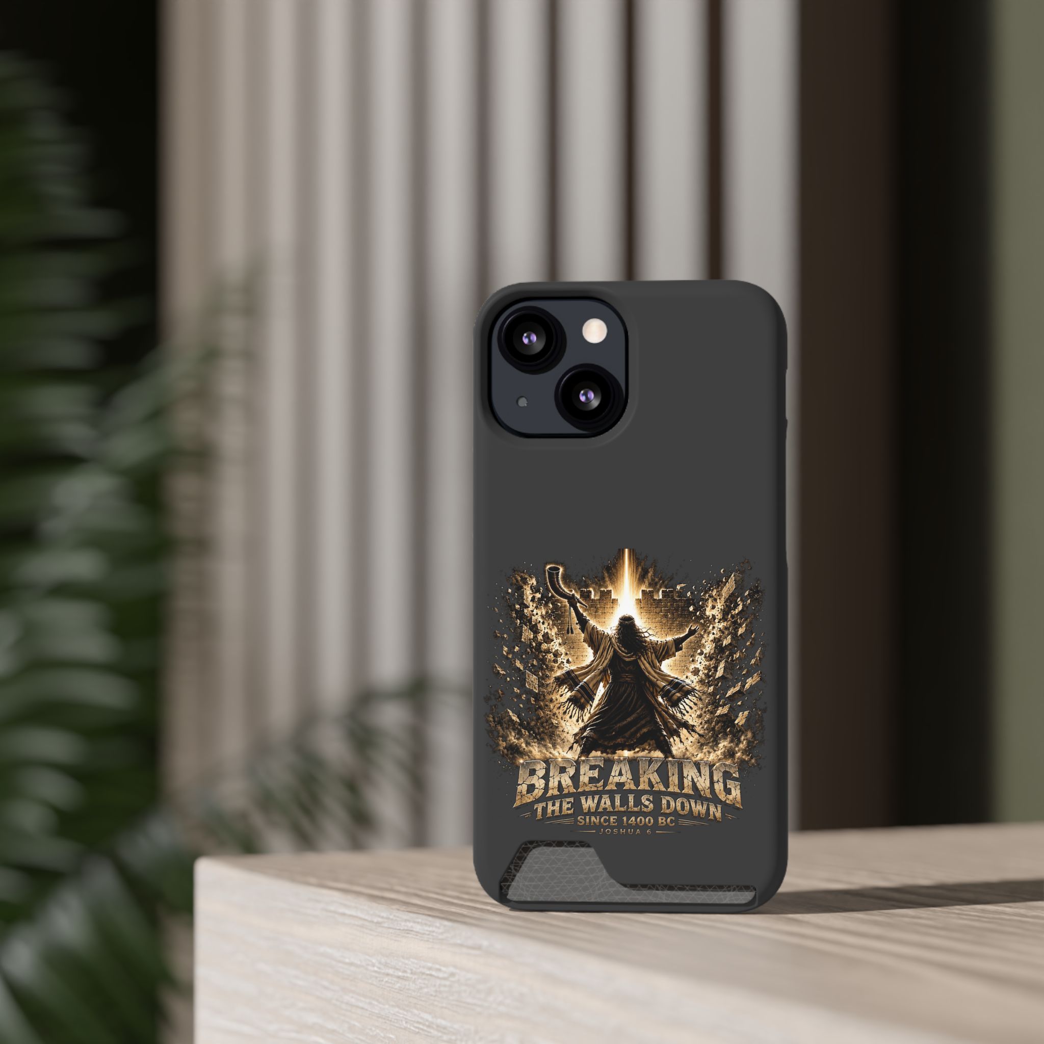 Breaking The Walls Down Phone Case — Joshua 6 × WWE 49 Breaking The Walls Down Phone Case — Joshua 6 × WWE - Image 49