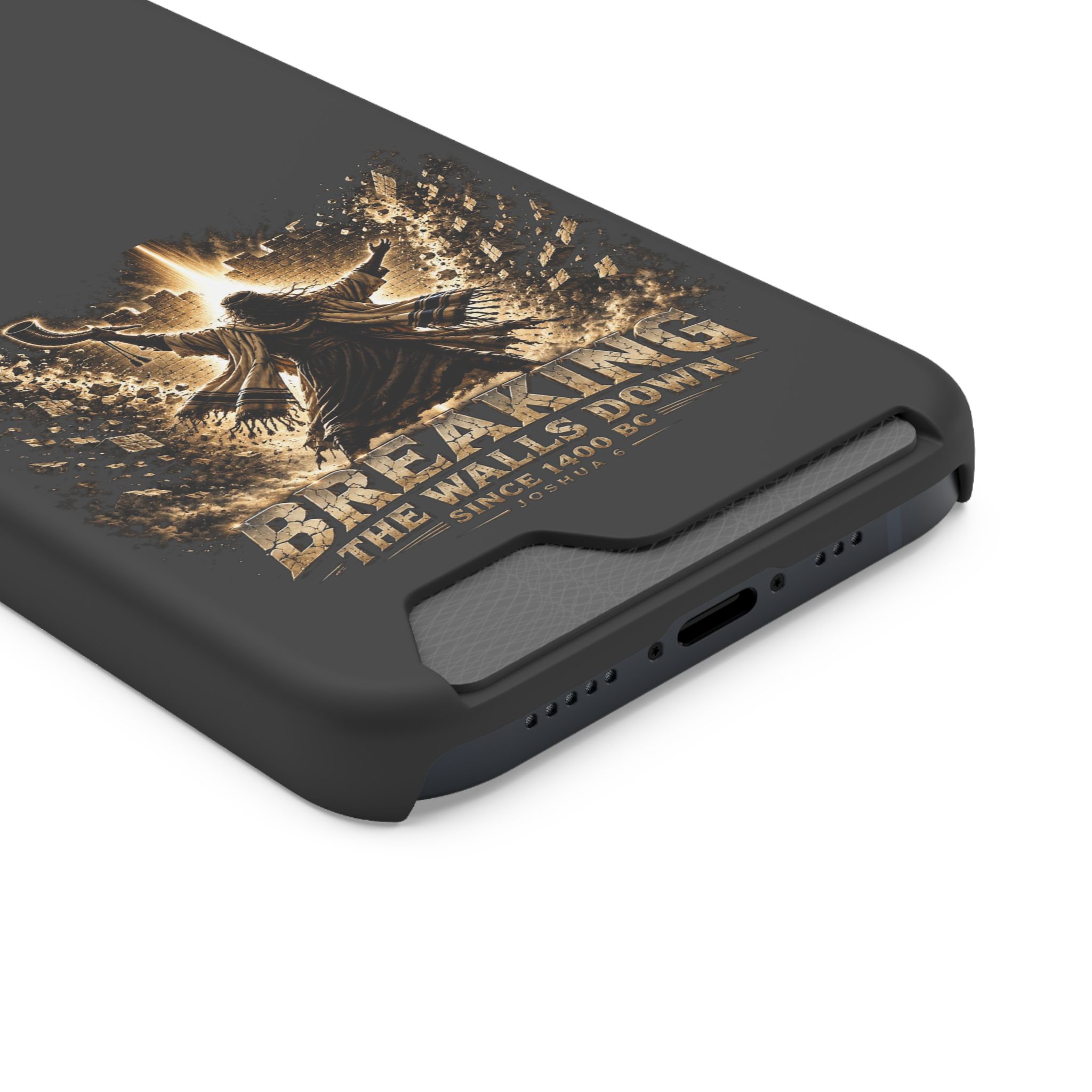 Breaking The Walls Down Phone Case — Joshua 6 × WWE 37 Breaking The Walls Down Phone Case — Joshua 6 × WWE - Image 37
