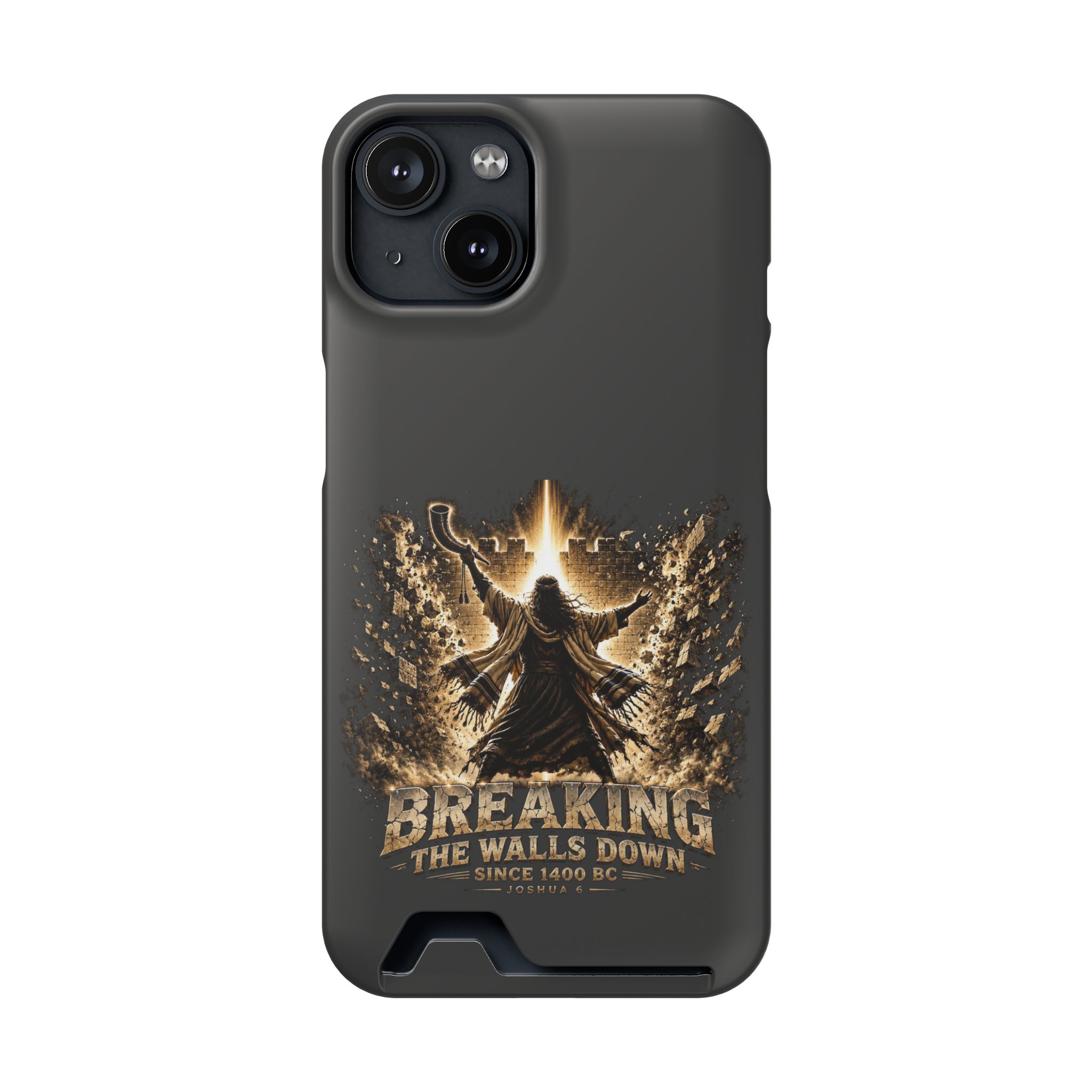 Breaking The Walls Down Phone Case — Joshua 6 × WWE 109 Breaking The Walls Down Phone Case — Joshua 6 × WWE - Image 109