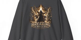 Breaking the Walls Down Sweatshirt — Joshua 6 × WWE