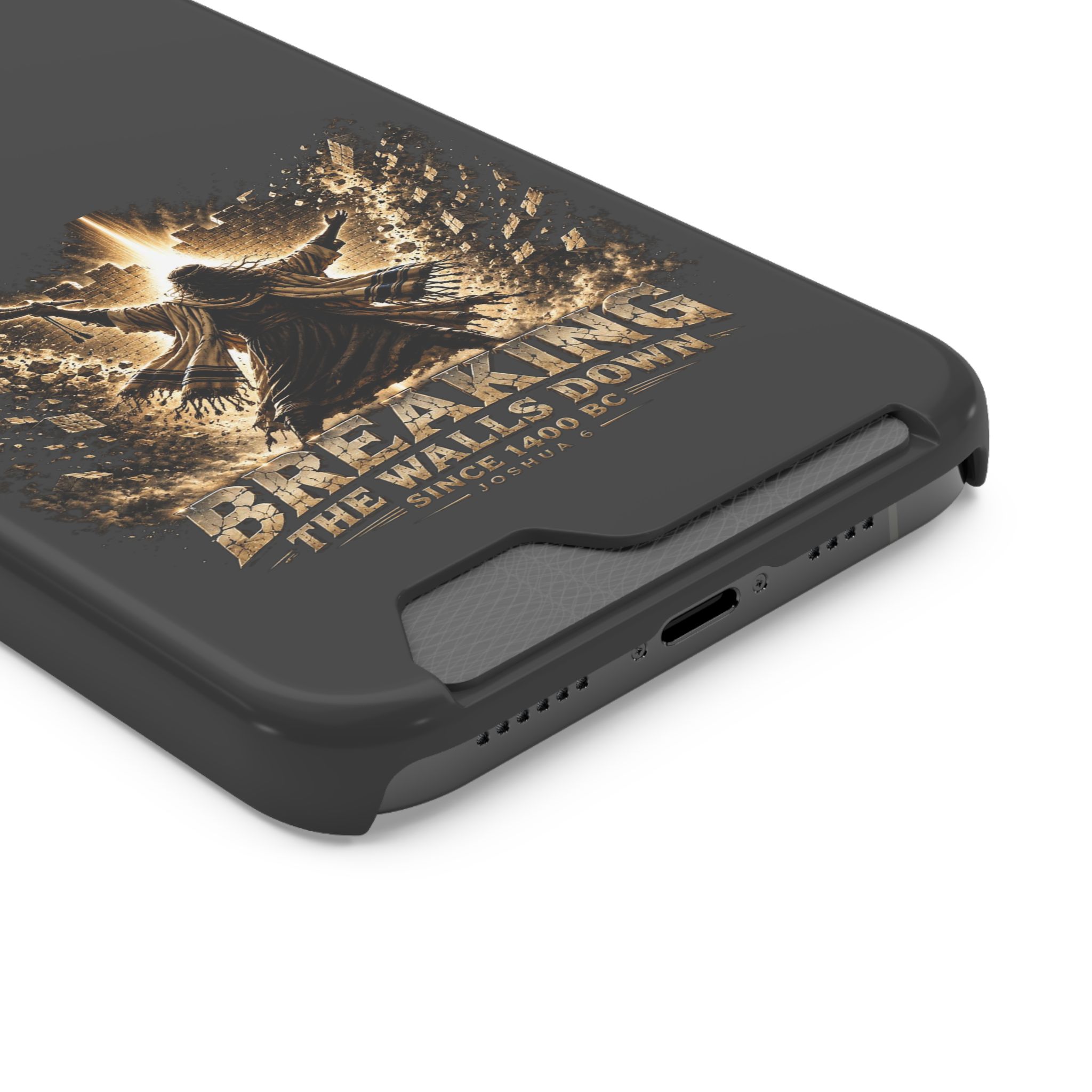 Breaking The Walls Down Phone Case — Joshua 6 × WWE 62 Breaking The Walls Down Phone Case — Joshua 6 × WWE - Image 62