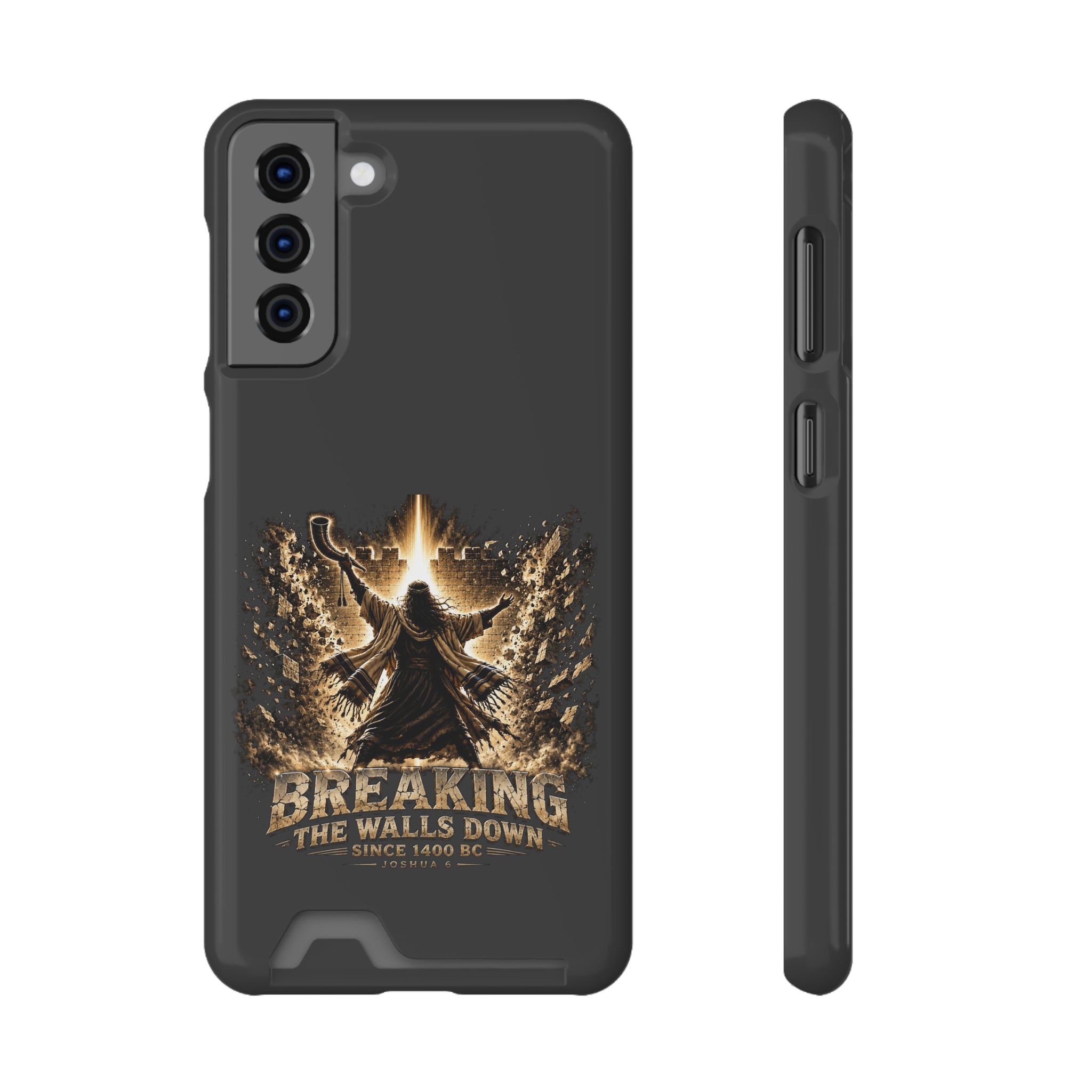 Breaking The Walls Down Phone Case — Joshua 6 × WWE 81 Breaking The Walls Down Phone Case — Joshua 6 × WWE - Image 81