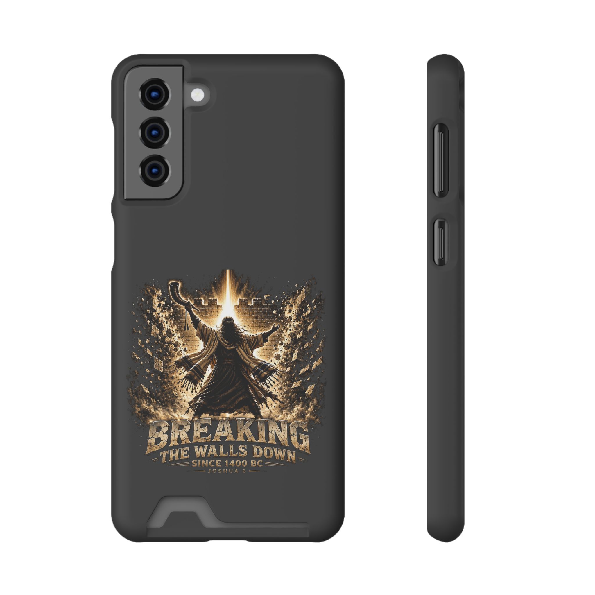 Breaking The Walls Down Phone Case — Joshua 6 × WWE 86 Breaking The Walls Down Phone Case — Joshua 6 × WWE - Image 86