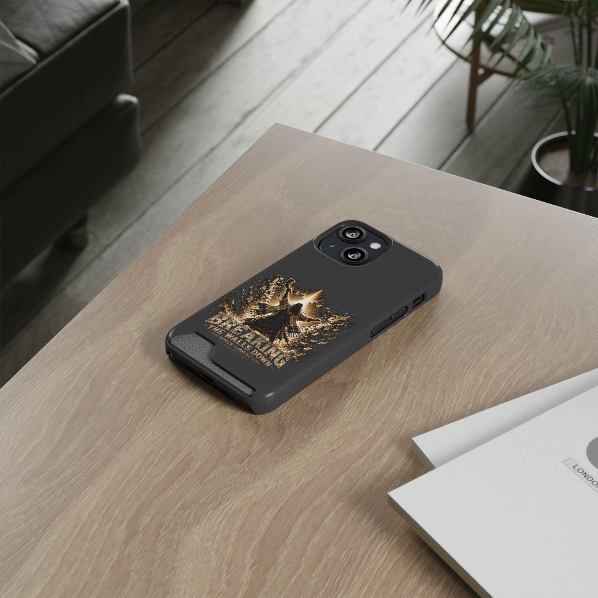 Breaking The Walls Down Phone Case — Joshua 6 × WWE 45 Breaking The Walls Down Phone Case — Joshua 6 × WWE - Image 45