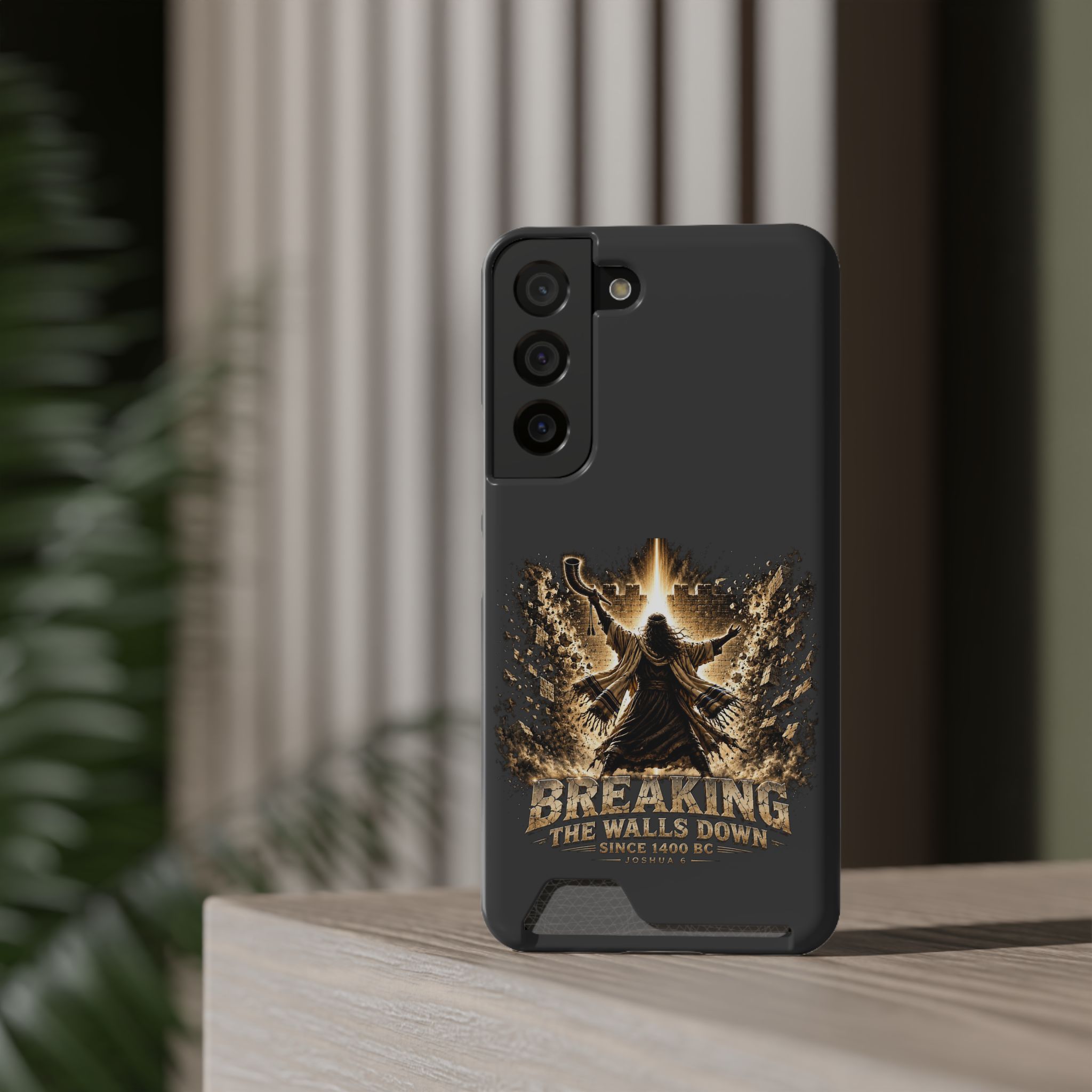 Breaking The Walls Down Phone Case — Joshua 6 × WWE 4 Breaking The Walls Down Phone Case — Joshua 6 × WWE - Image 4