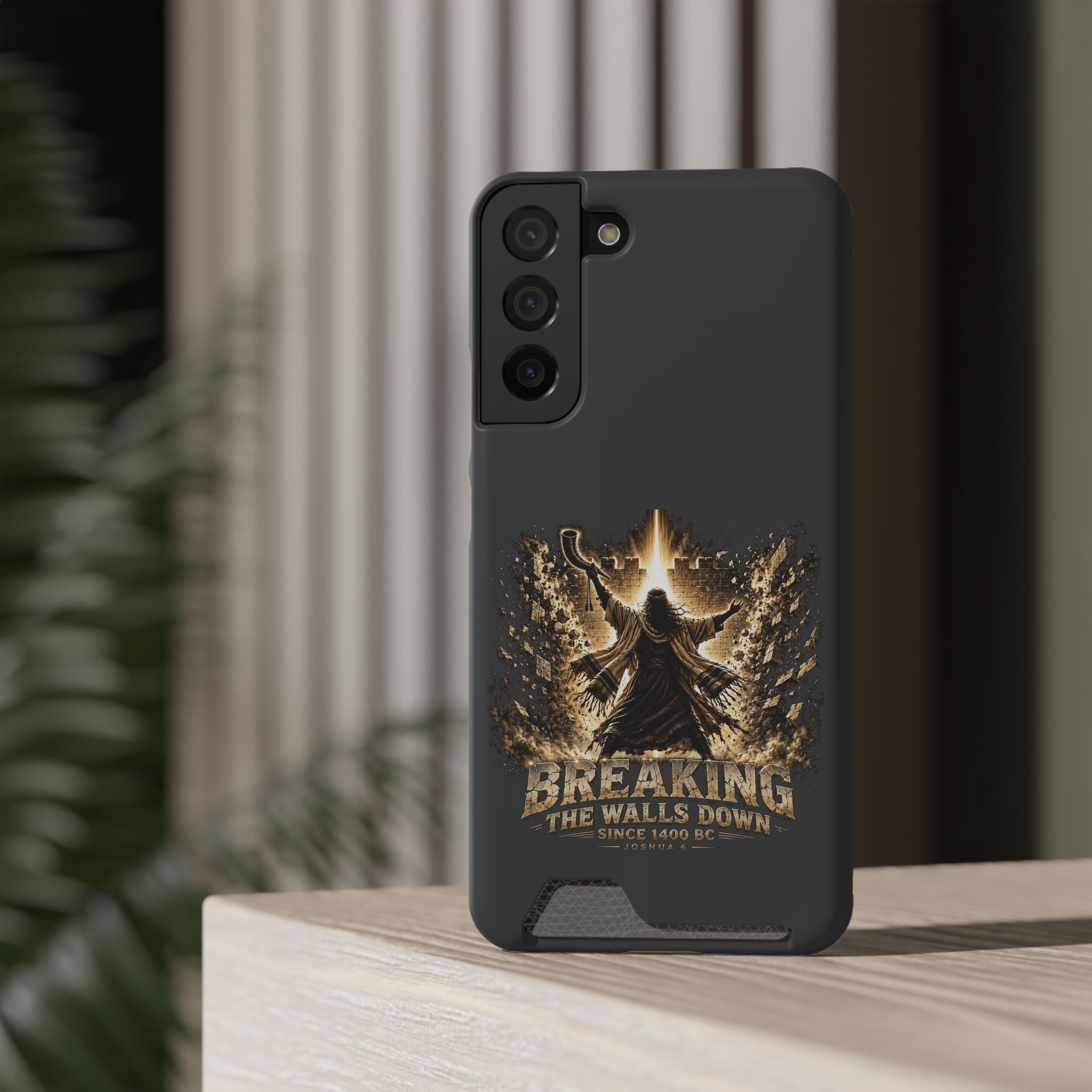 Breaking The Walls Down Phone Case — Joshua 6 × WWE 19 Breaking The Walls Down Phone Case — Joshua 6 × WWE - Image 19