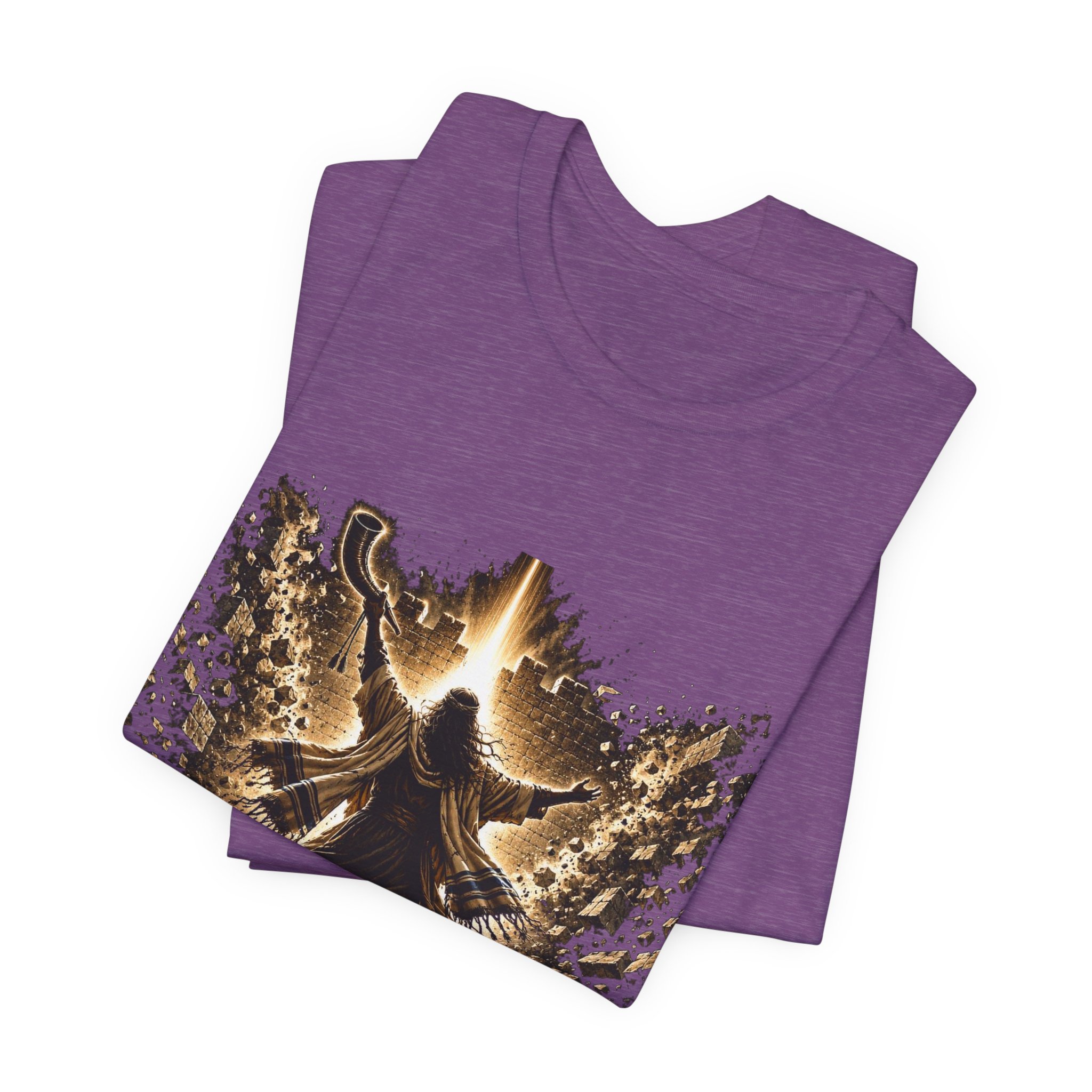 Breaking The Walls Down Tee — Joshua 6 × WWE 39 Breaking The Walls Down Tee — Joshua 6 × WWE - Image 39