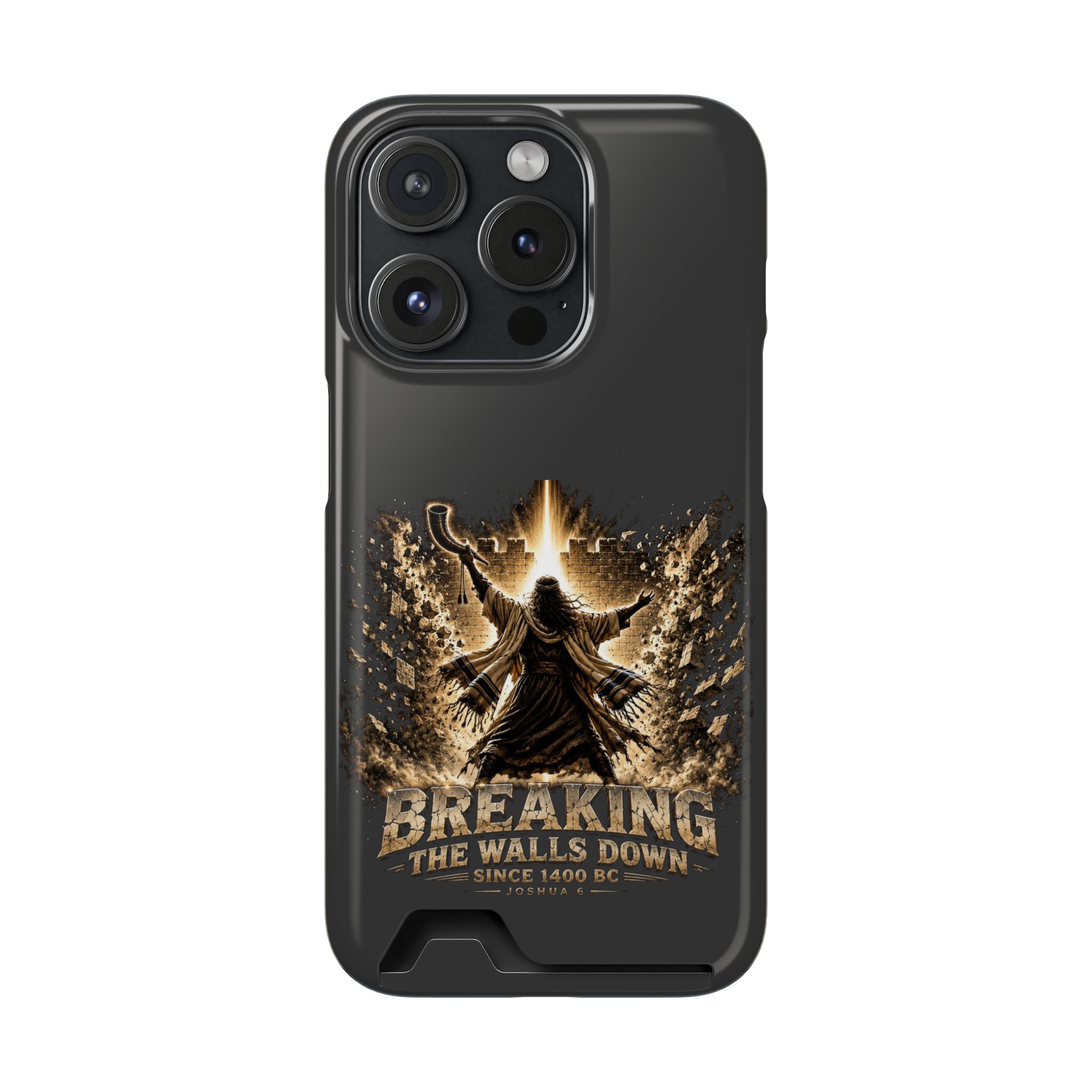 Breaking The Walls Down Phone Case — Joshua 6 × WWE 119 Breaking The Walls Down Phone Case — Joshua 6 × WWE - Image 119