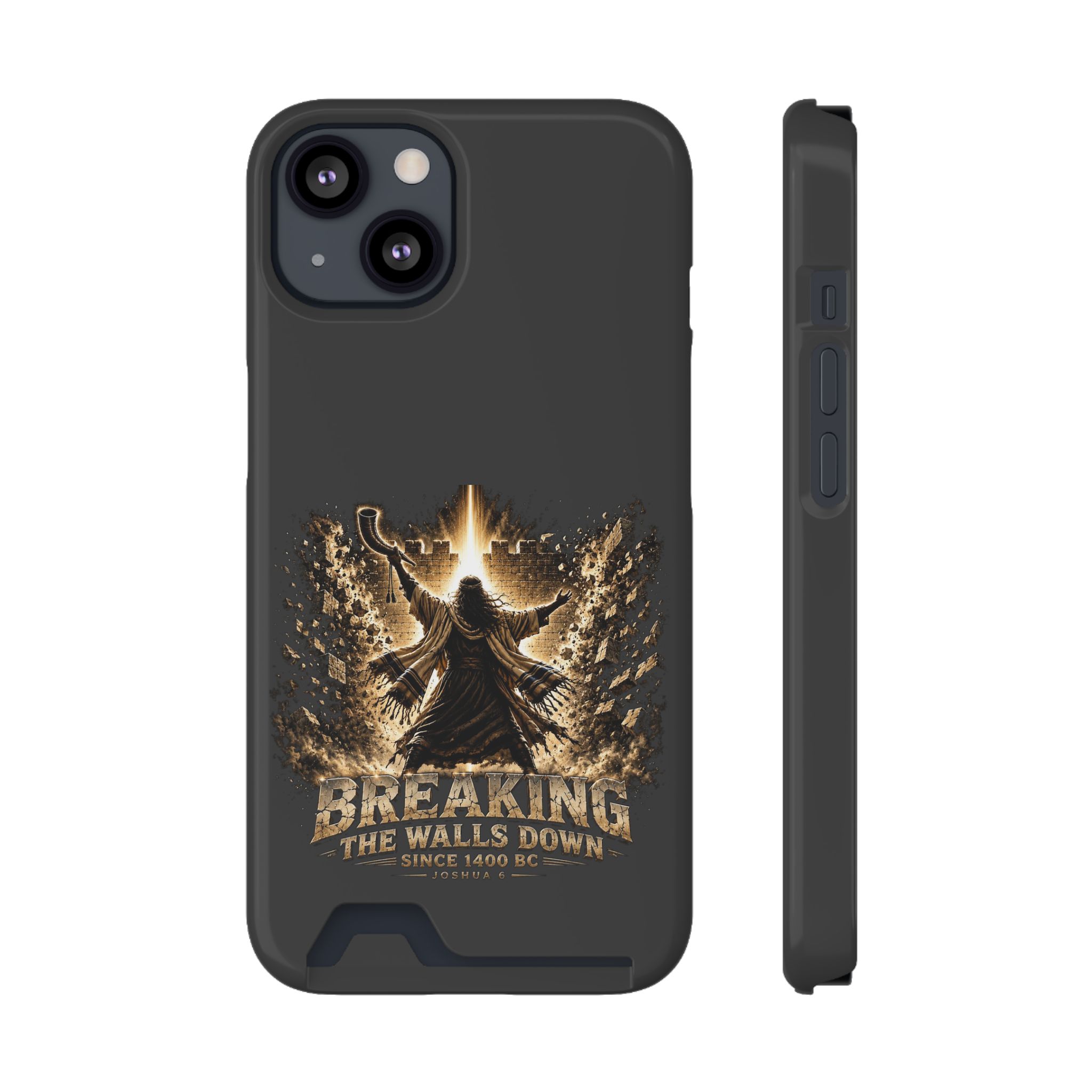 Breaking The Walls Down Phone Case — Joshua 6 × WWE 31 Breaking The Walls Down Phone Case — Joshua 6 × WWE - Image 31