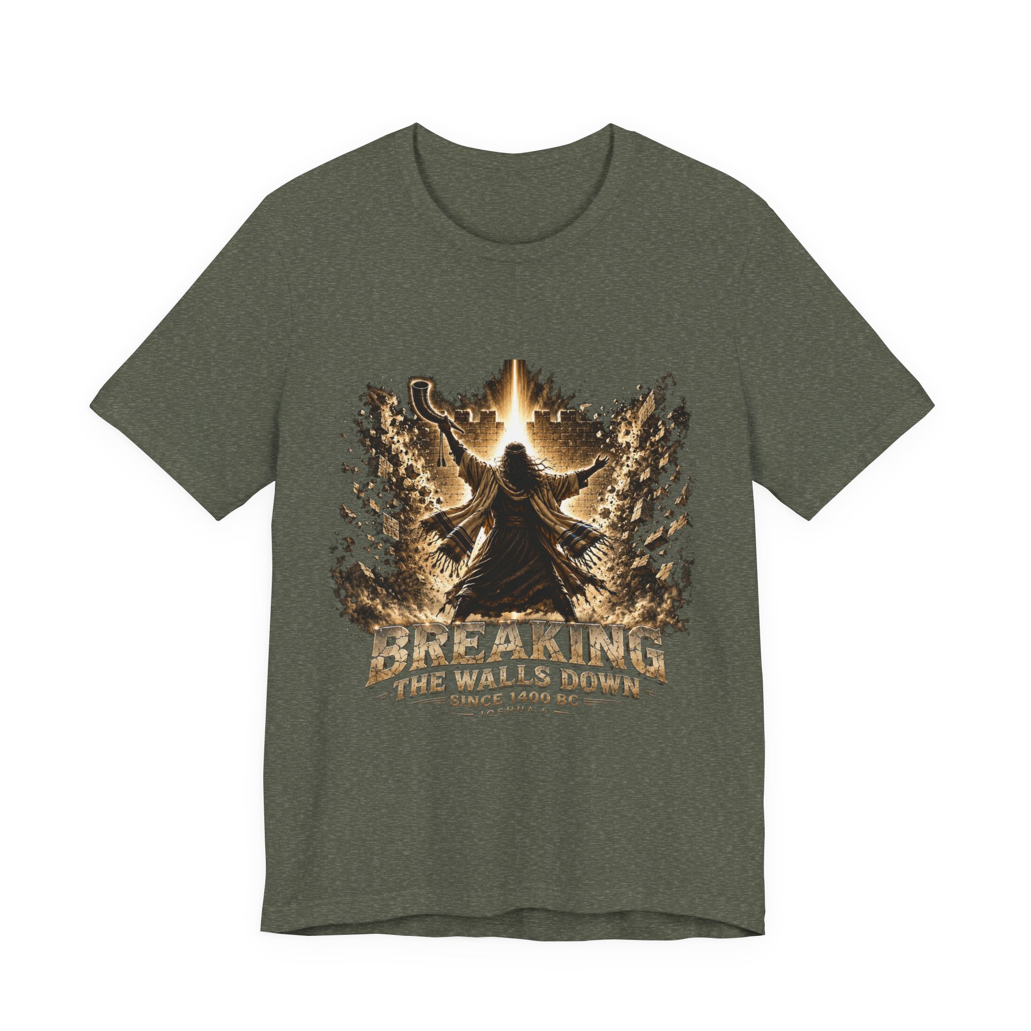 Breaking The Walls Down Tee — Joshua 6 × WWE 21 Breaking The Walls Down Tee — Joshua 6 × WWE - Image 21