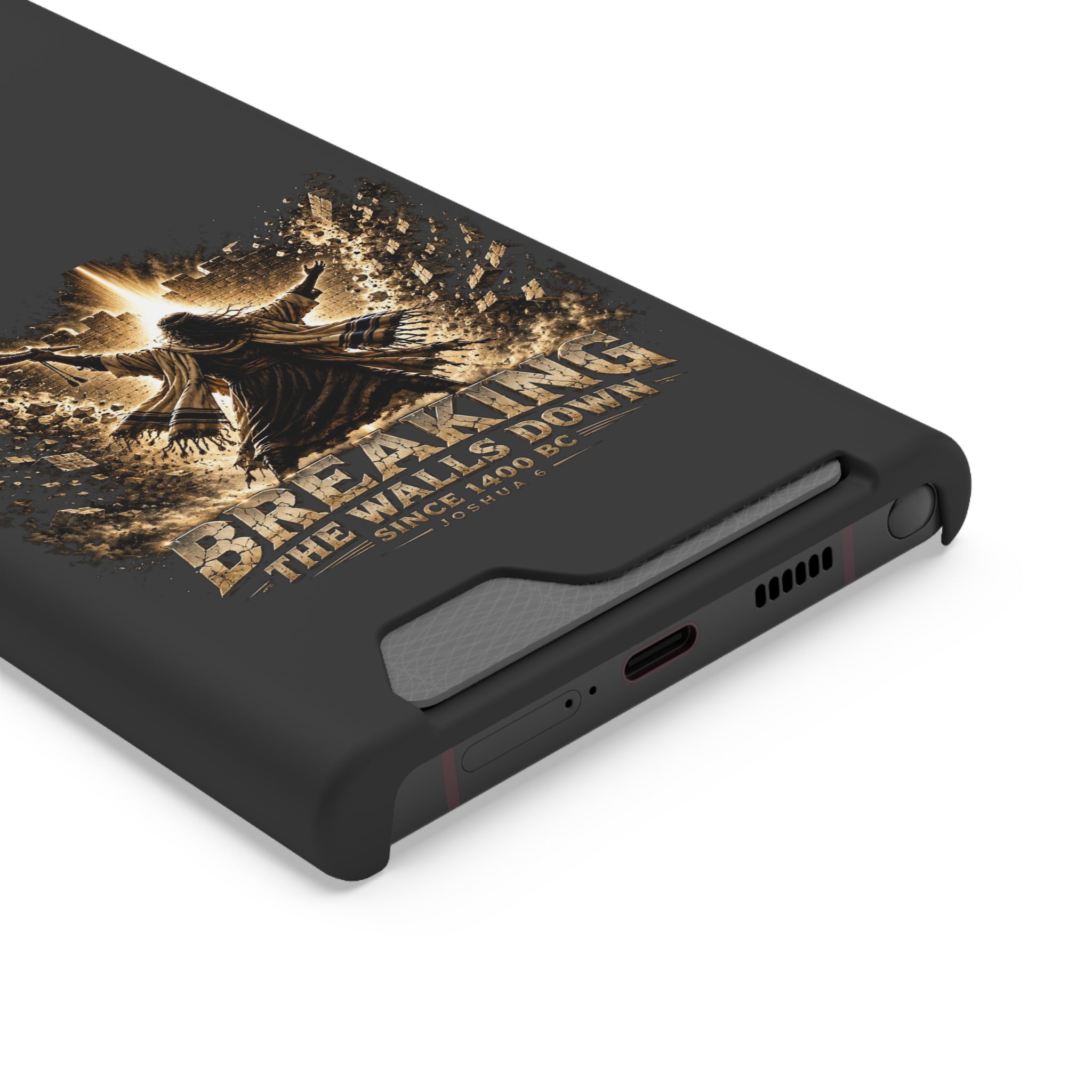 Breaking The Walls Down Phone Case — Joshua 6 × WWE 27 Breaking The Walls Down Phone Case — Joshua 6 × WWE - Image 27