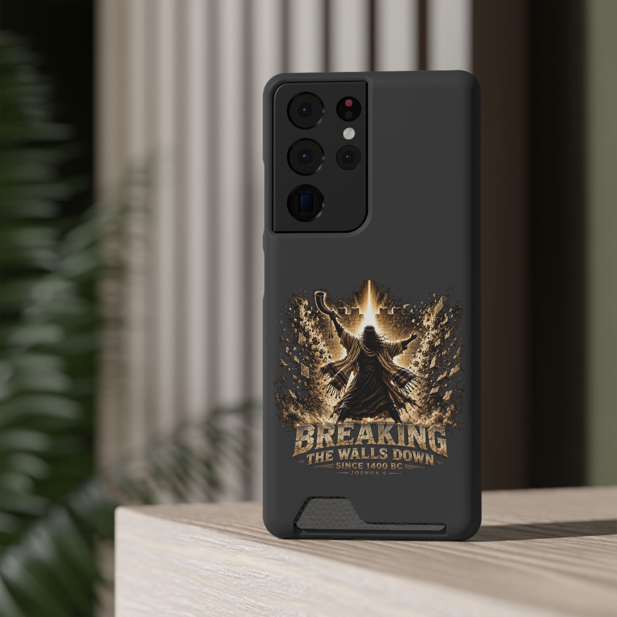 Breaking The Walls Down Phone Case — Joshua 6 × WWE 99 Breaking The Walls Down Phone Case — Joshua 6 × WWE - Image 99