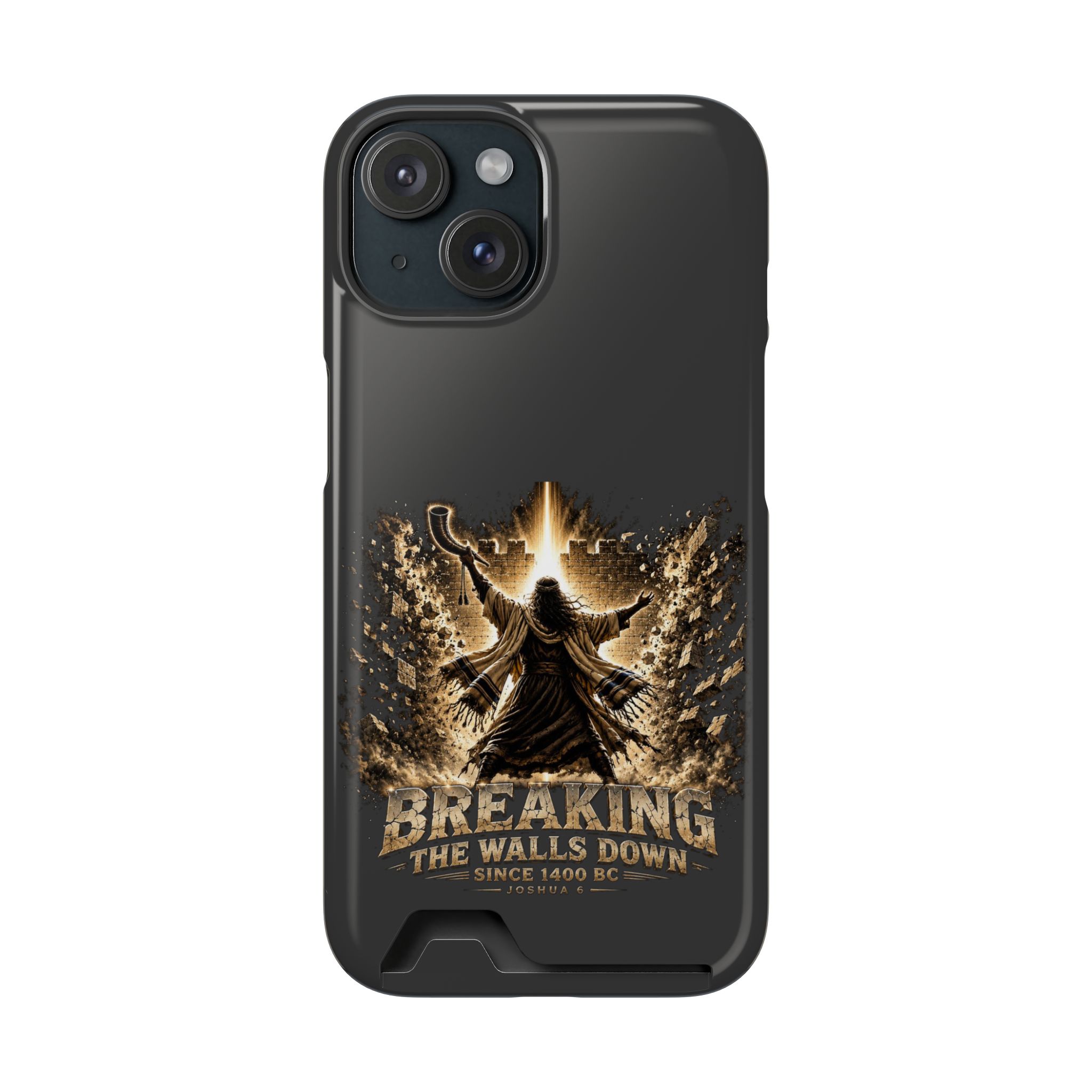 Breaking The Walls Down Phone Case — Joshua 6 × WWE 117 Breaking The Walls Down Phone Case — Joshua 6 × WWE - Image 117