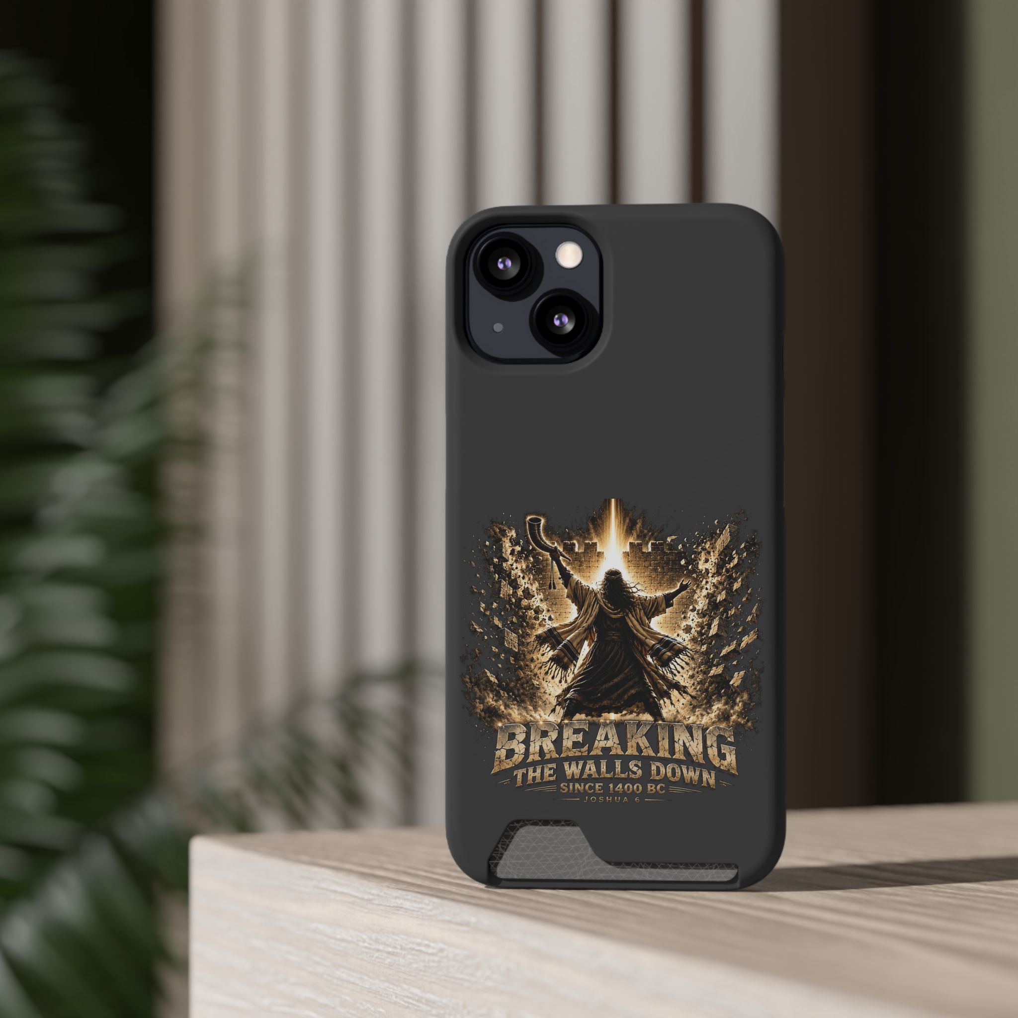 Breaking The Walls Down Phone Case — Joshua 6 × WWE 39 Breaking The Walls Down Phone Case — Joshua 6 × WWE - Image 39