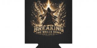 Breaking The Walls Down Can Cooler — Joshua 6 × WWE