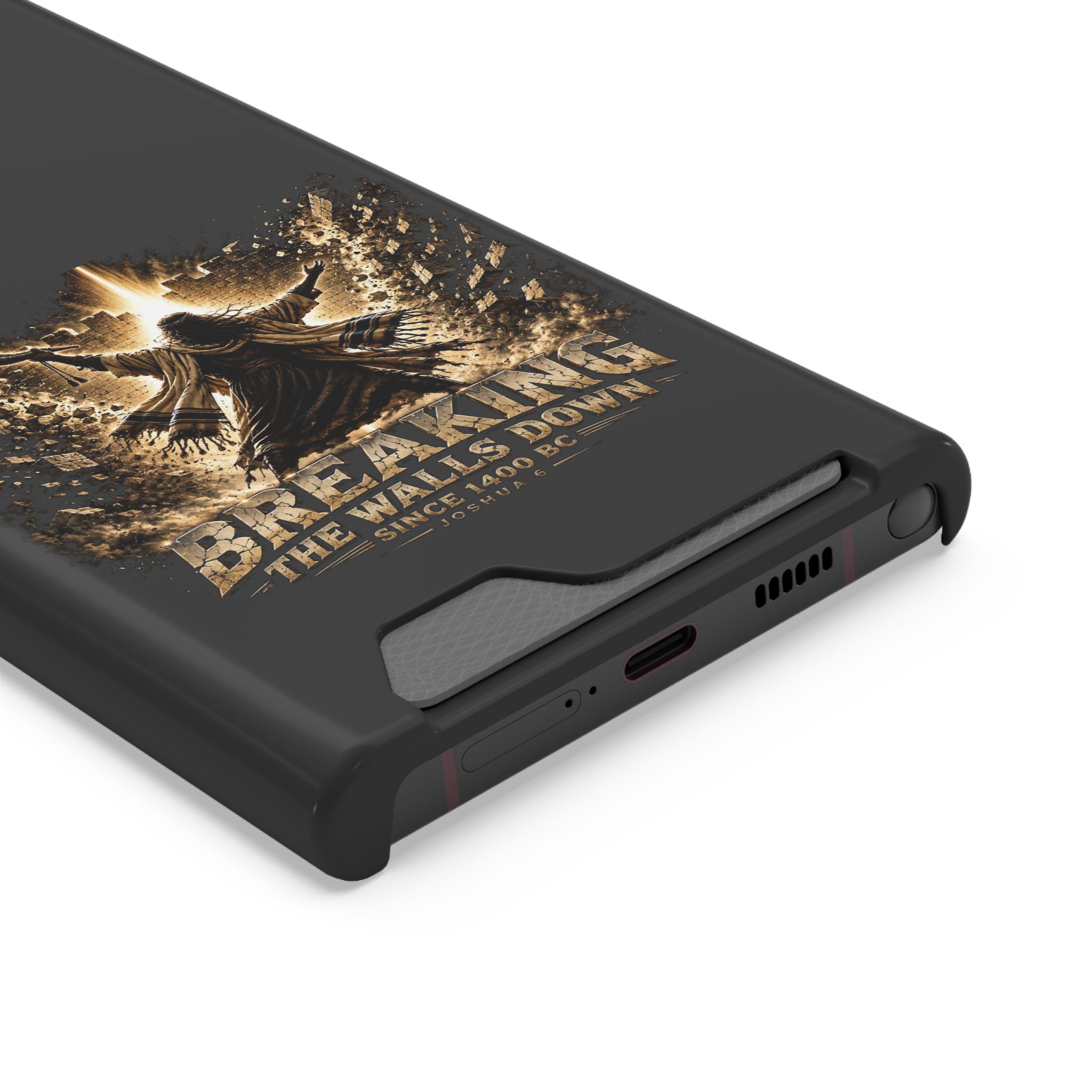 Breaking The Walls Down Phone Case — Joshua 6 × WWE 22 Breaking The Walls Down Phone Case — Joshua 6 × WWE - Image 22
