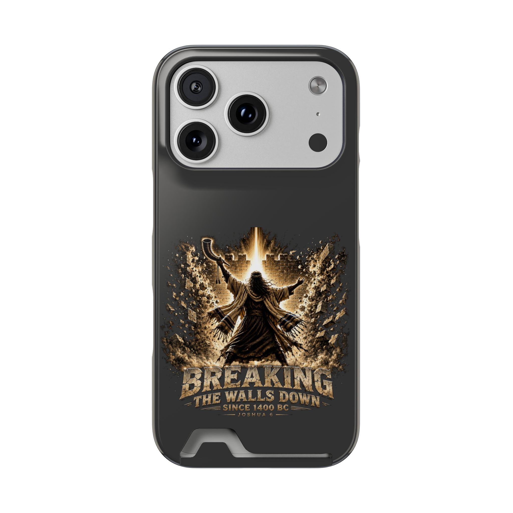 Breaking The Walls Down Phone Case — Joshua 6 × WWE 107 Breaking The Walls Down Phone Case — Joshua 6 × WWE - Image 107