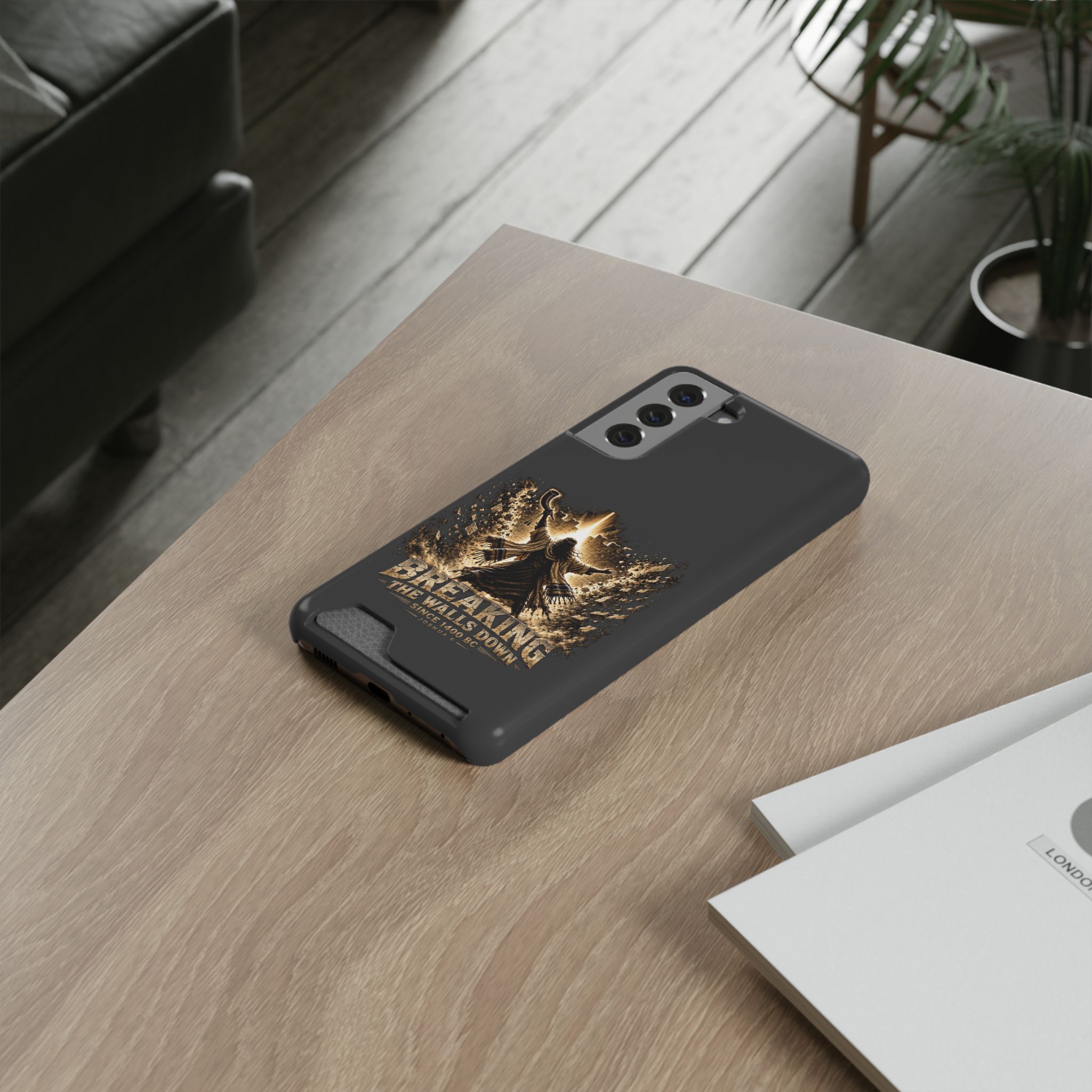 Breaking The Walls Down Phone Case — Joshua 6 × WWE 75 Breaking The Walls Down Phone Case — Joshua 6 × WWE - Image 75