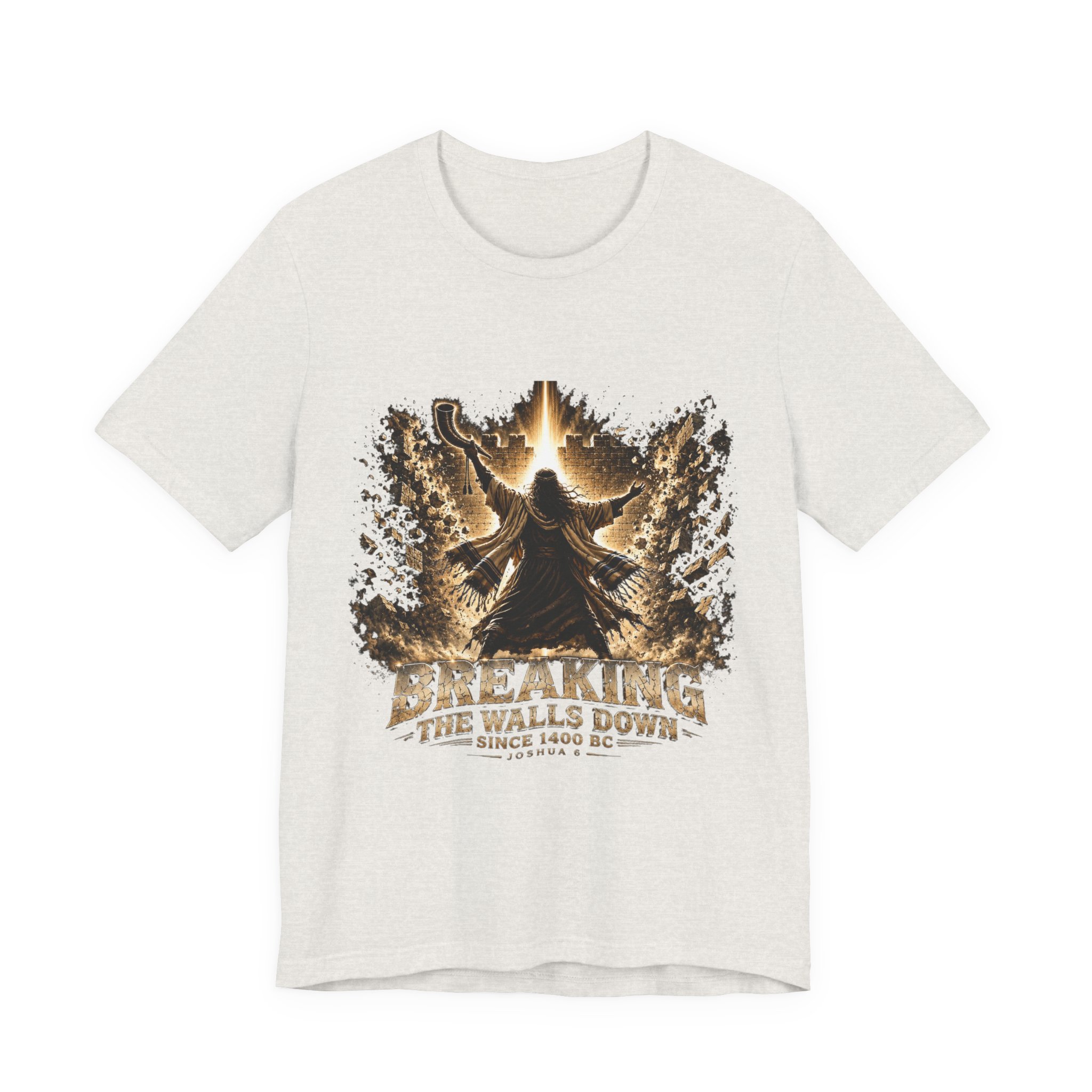 Breaking The Walls Down Tee — Joshua 6 × WWE 9 Breaking The Walls Down Tee — Joshua 6 × WWE - Image 9