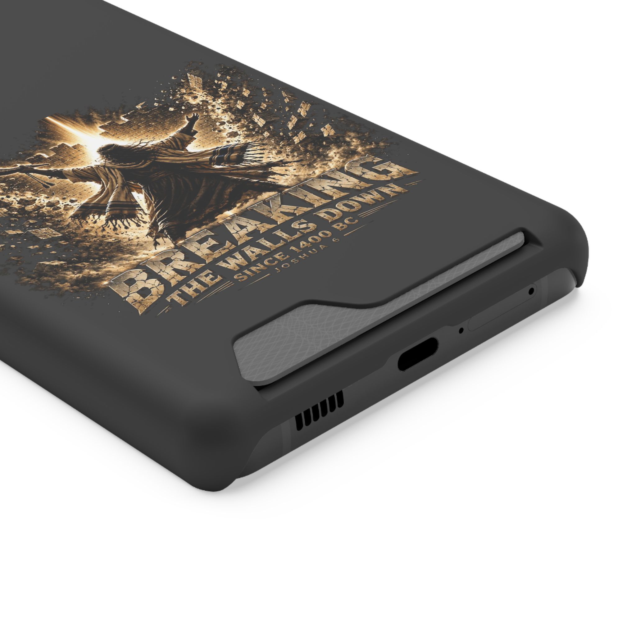 Breaking The Walls Down Phone Case — Joshua 6 × WWE 97 Breaking The Walls Down Phone Case — Joshua 6 × WWE - Image 97