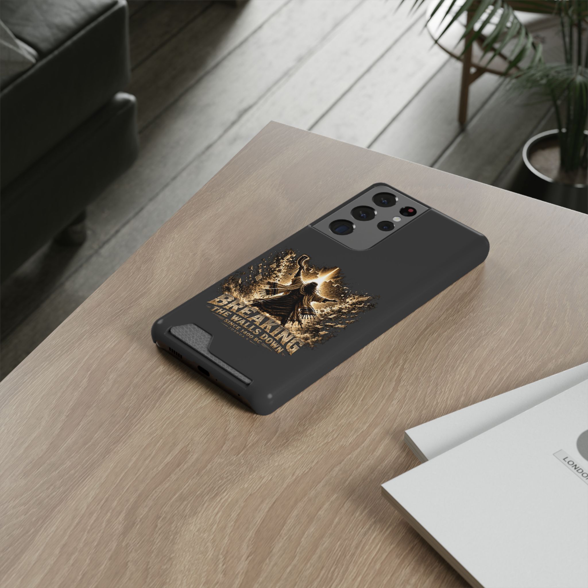 Breaking The Walls Down Phone Case — Joshua 6 × WWE 95 Breaking The Walls Down Phone Case — Joshua 6 × WWE - Image 95