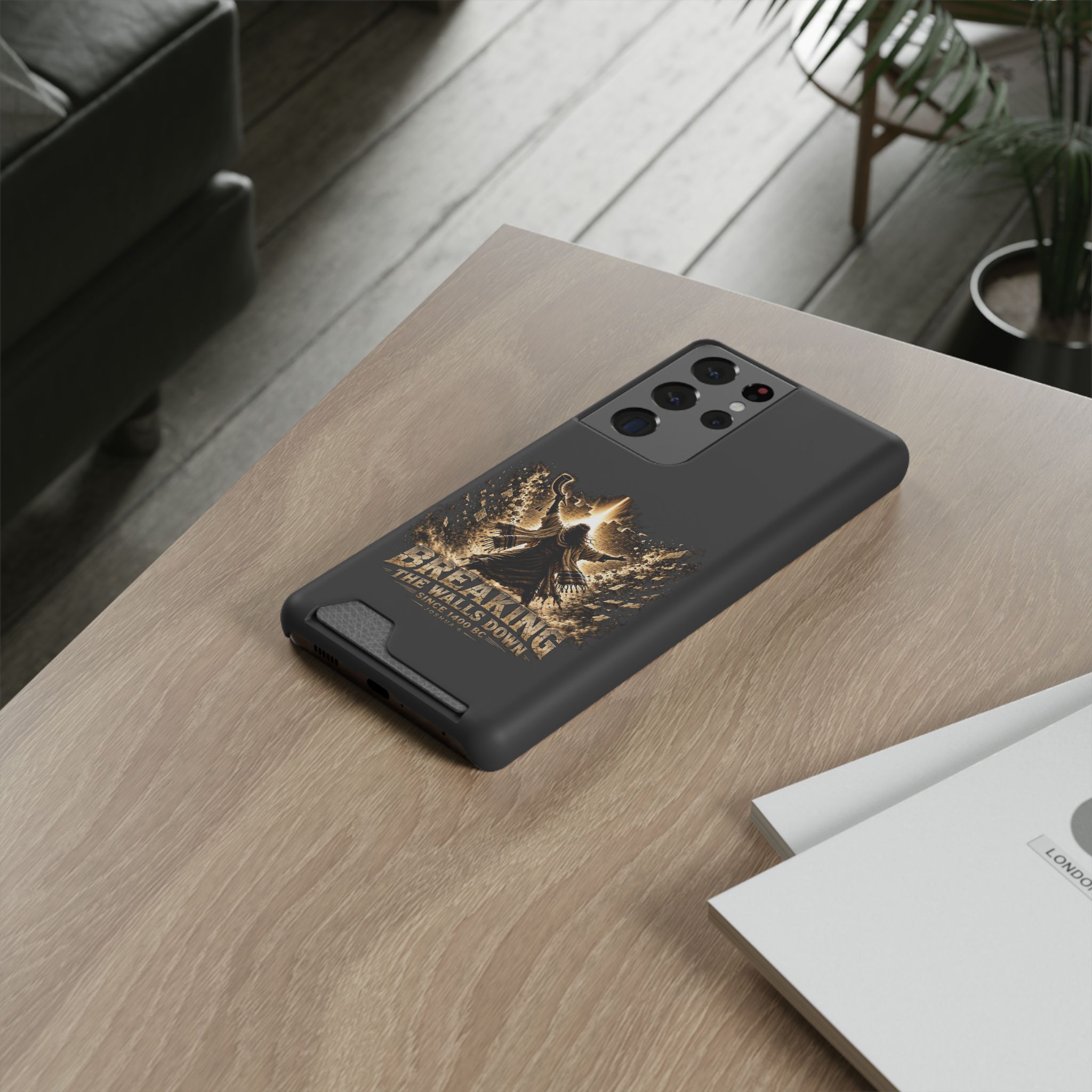 Breaking The Walls Down Phone Case — Joshua 6 × WWE 100 Breaking The Walls Down Phone Case — Joshua 6 × WWE - Image 100