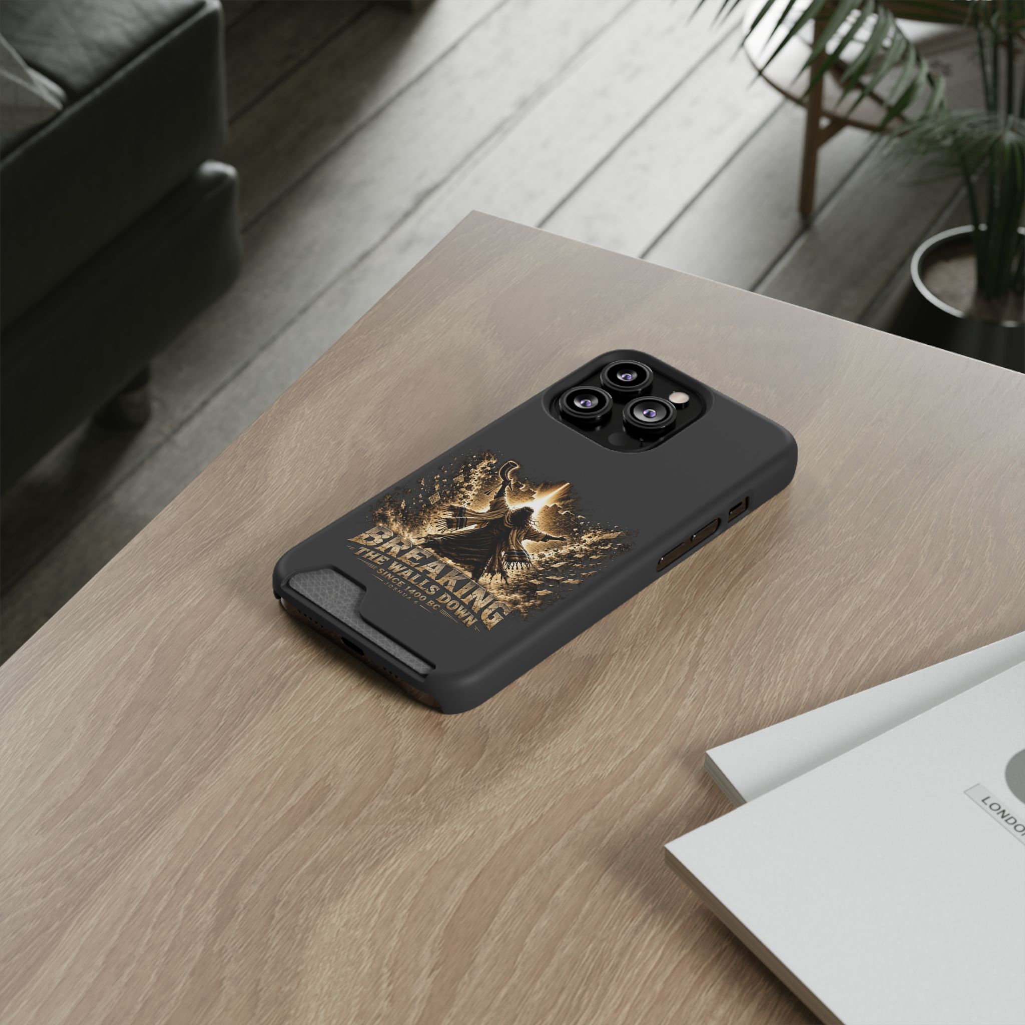 Breaking The Walls Down Phone Case — Joshua 6 × WWE 60 Breaking The Walls Down Phone Case — Joshua 6 × WWE - Image 60