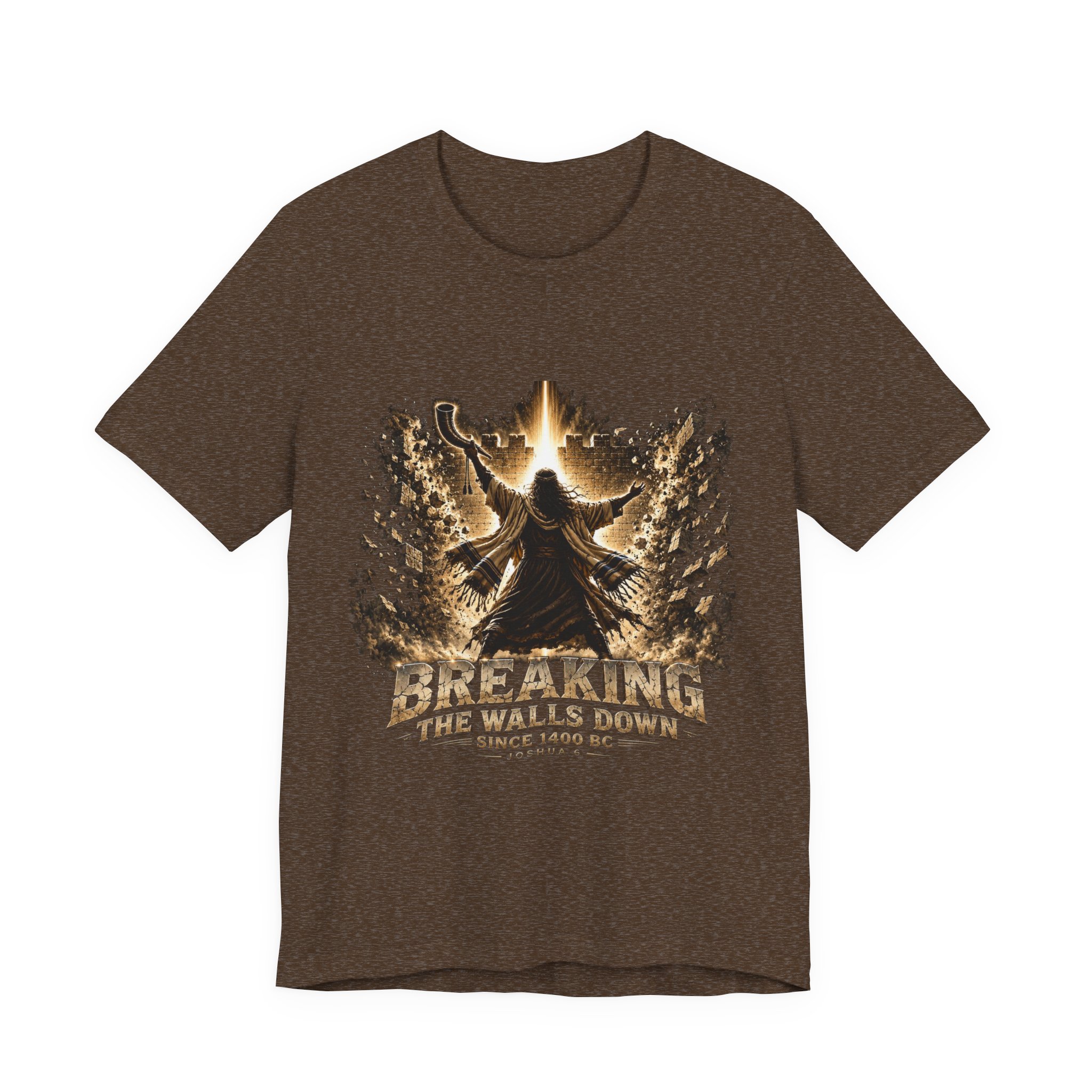 Breaking The Walls Down Tee — Joshua 6 × WWE 13 Breaking The Walls Down Tee — Joshua 6 × WWE - Image 13