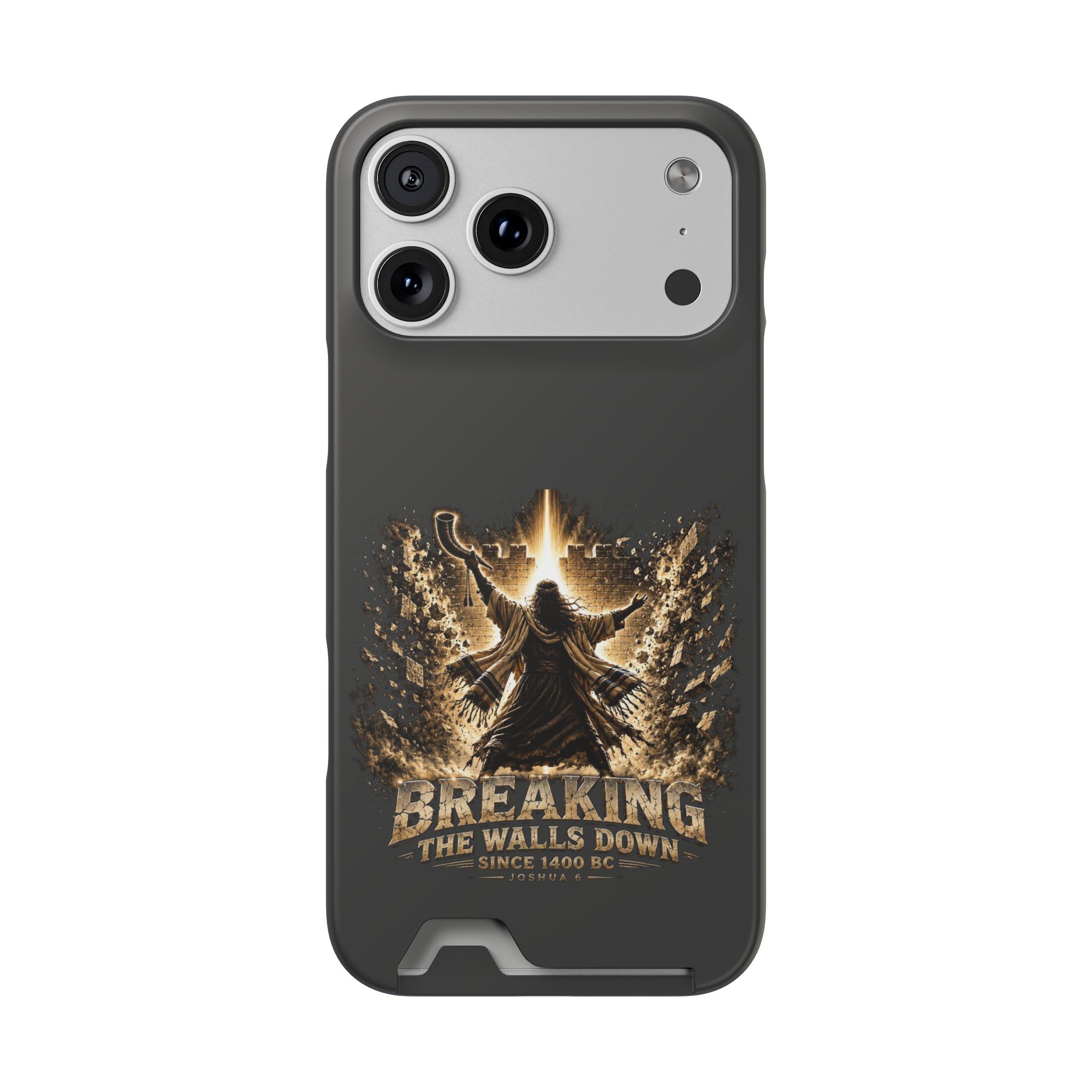 Breaking The Walls Down Phone Case — Joshua 6 × WWE 104 Breaking The Walls Down Phone Case — Joshua 6 × WWE - Image 104