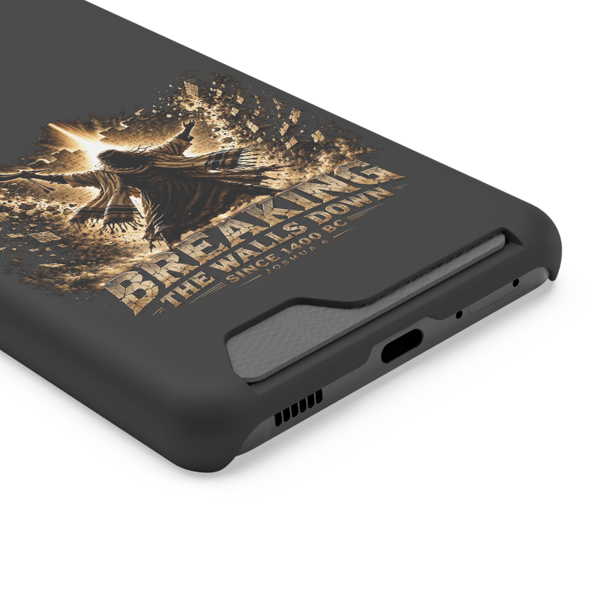 Breaking The Walls Down Phone Case — Joshua 6 × WWE 87 Breaking The Walls Down Phone Case — Joshua 6 × WWE - Image 87