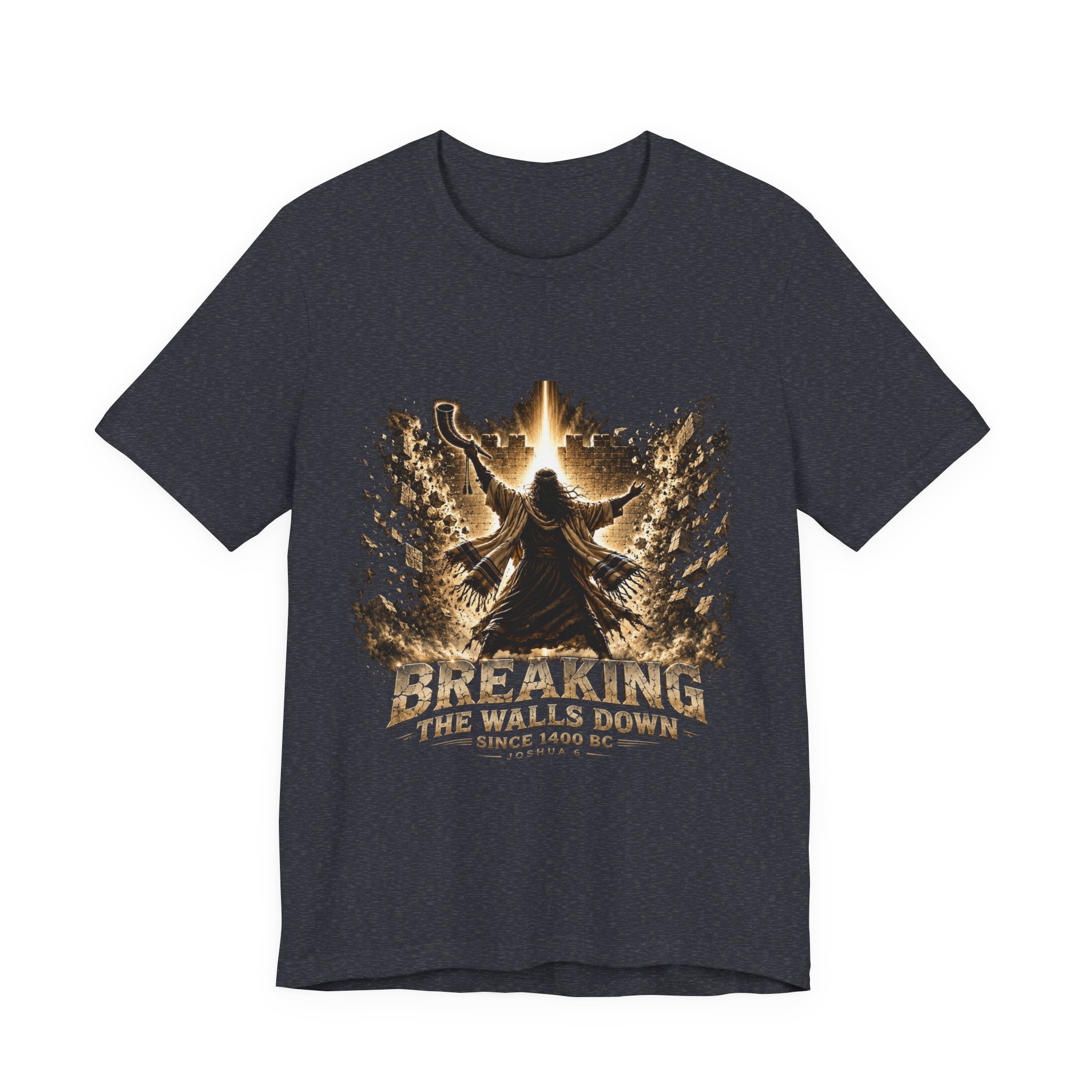 Breaking The Walls Down Tee — Joshua 6 × WWE 29 Breaking The Walls Down Tee — Joshua 6 × WWE - Image 29