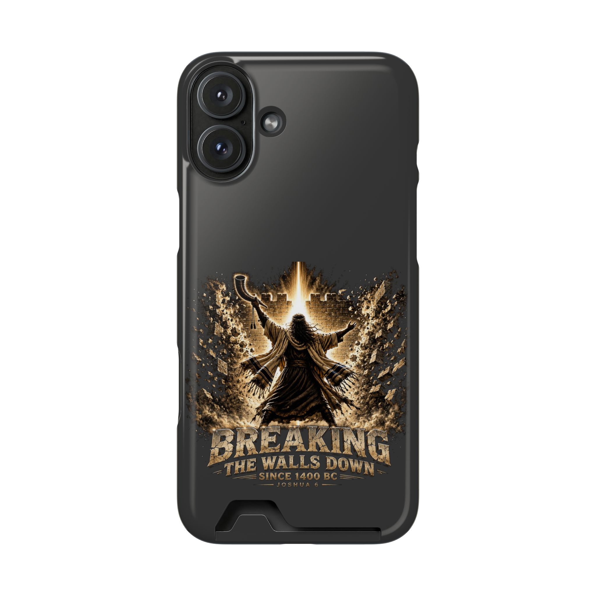 Breaking The Walls Down Phone Case — Joshua 6 × WWE 129 Breaking The Walls Down Phone Case — Joshua 6 × WWE - Image 129