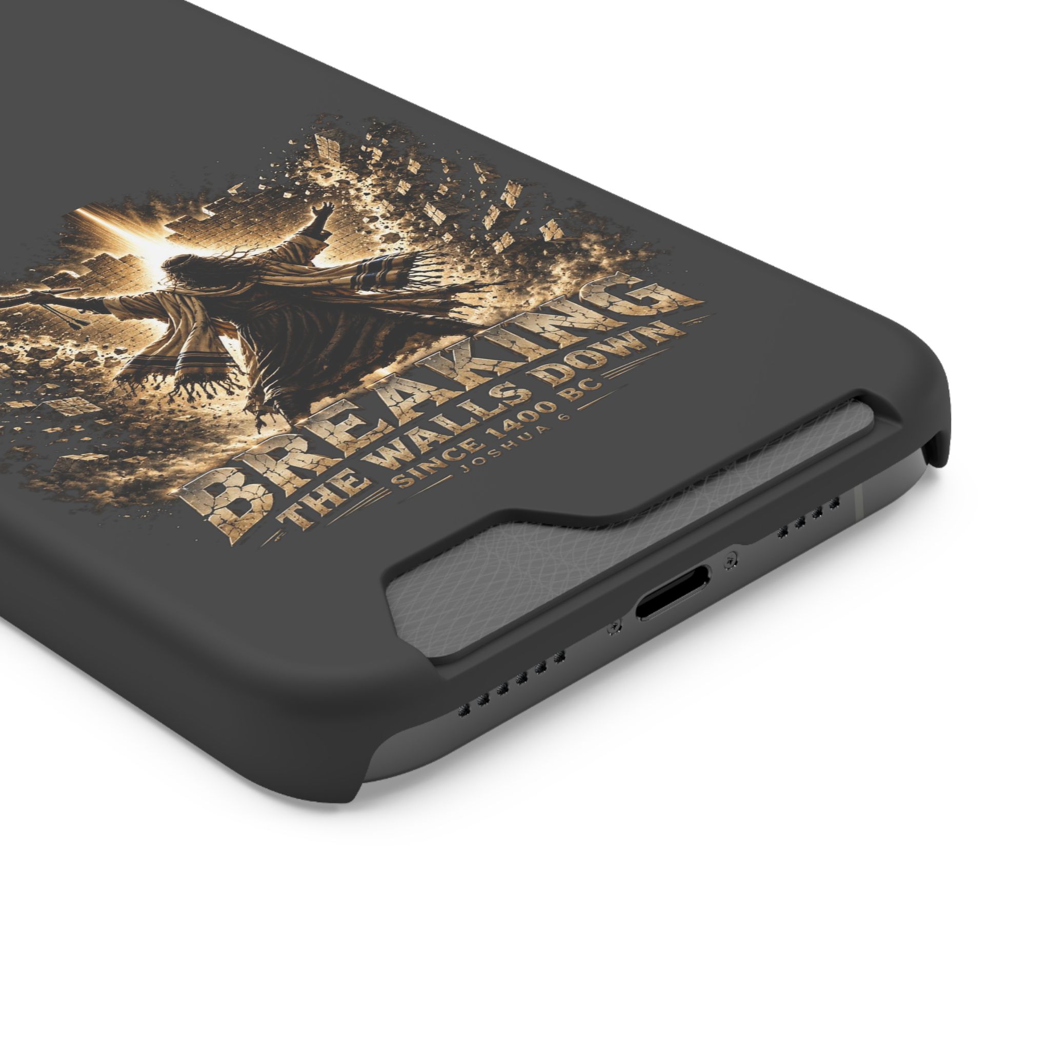 Breaking The Walls Down Phone Case — Joshua 6 × WWE 67 Breaking The Walls Down Phone Case — Joshua 6 × WWE - Image 67